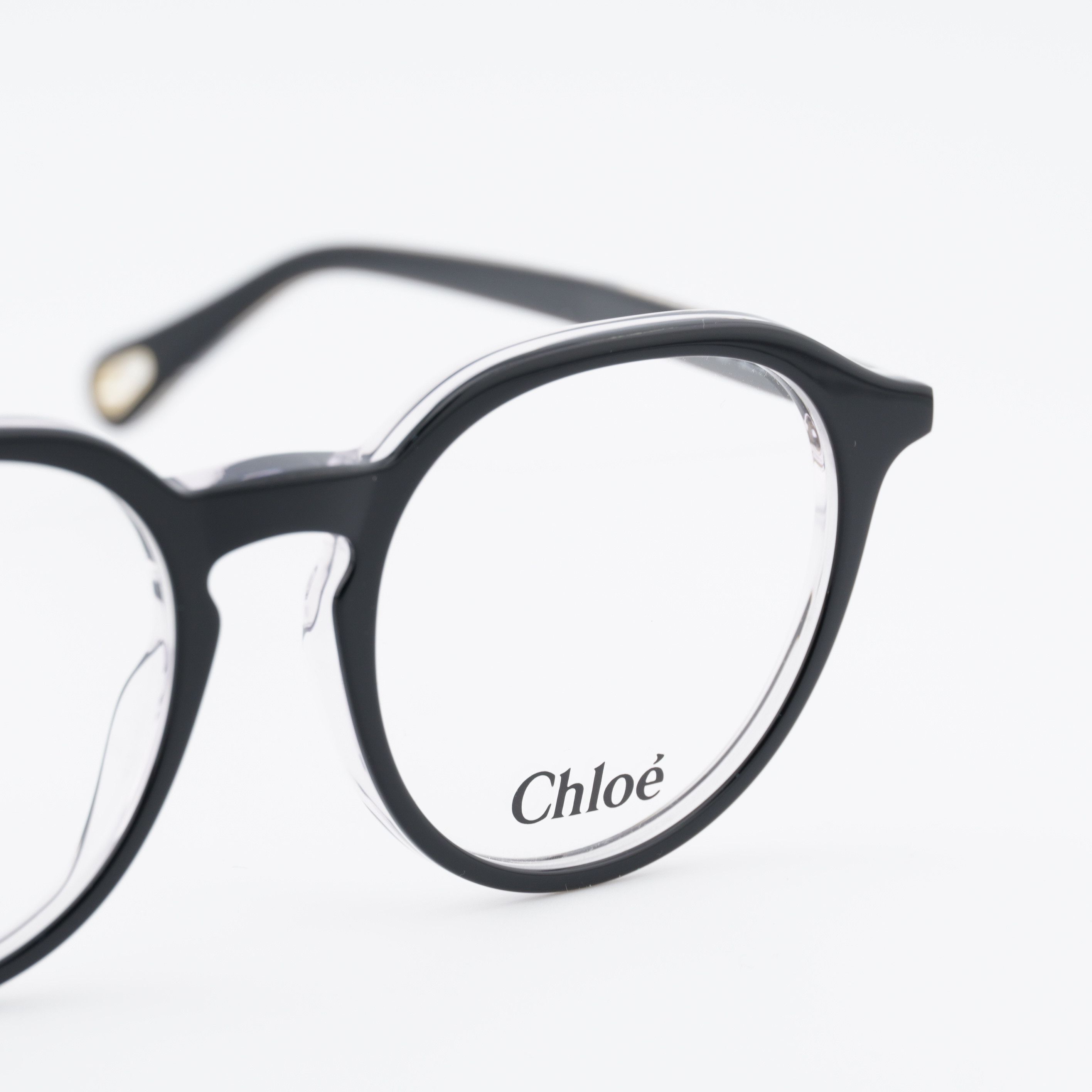 Chloe Chloe CH0012O 007 Eyeglasses Black 50mm Square Frame Size ONE SIZE - 9 Thumbnail