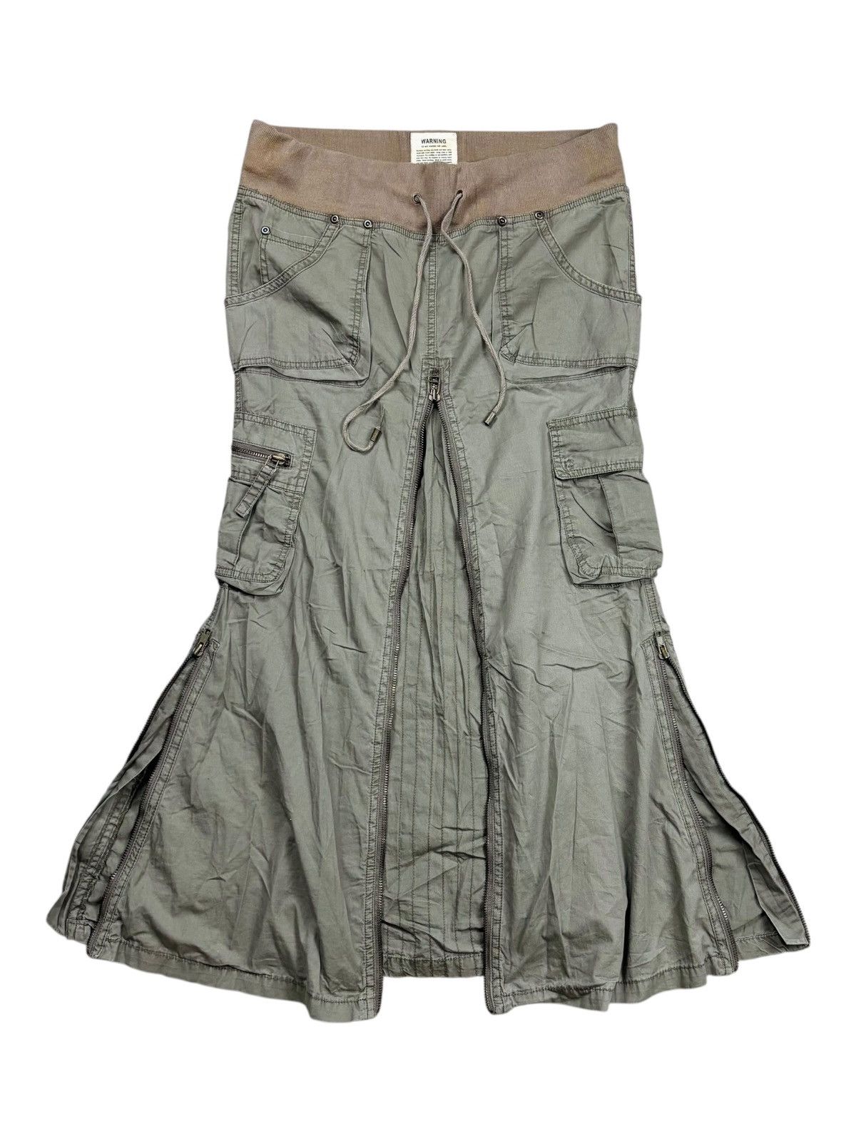 スカート 00s archive goa cargo zip skirt gimmick スカート