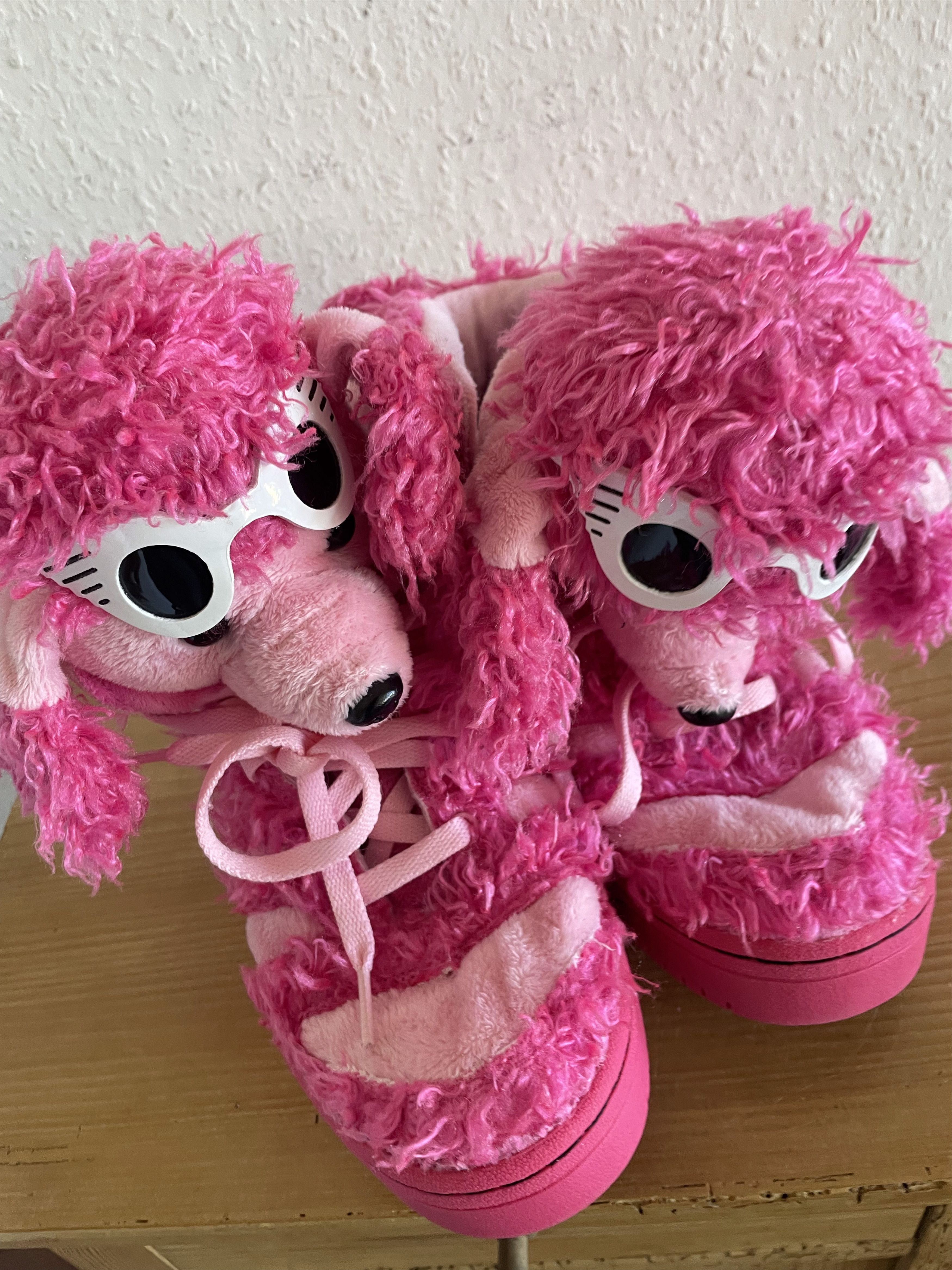 Adidas × Jeremy Scott JS Poodle Pink Fur Sneaker Size US 11 / EU 44 - 14 Thumbnail