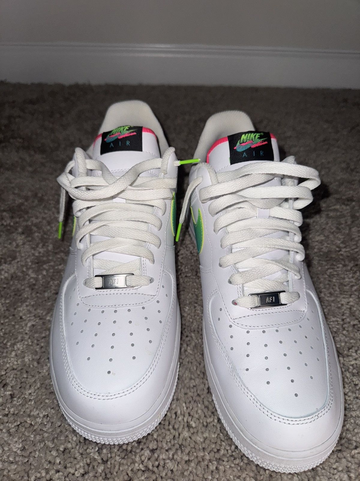 Nike Nike Air Force 1 Low AquaMarine Size US 10.5 / EU 43-44 - 6 Thumbnail