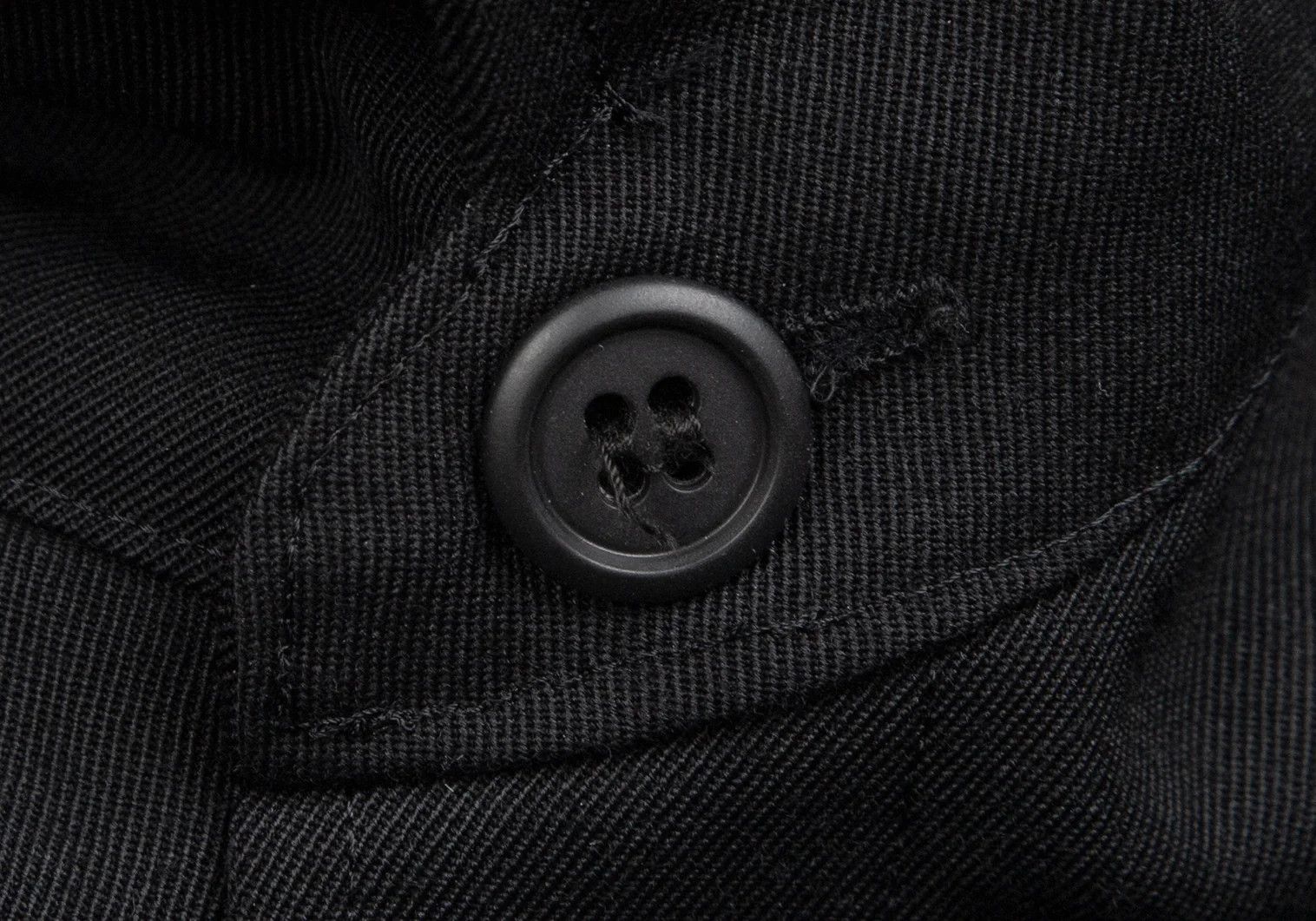 Yohji Yamamoto Yohji Yamamoto Ribbed Cuff Knit Wool Shirt Size US M / EU 48-50 / 2 - 4 Thumbnail
