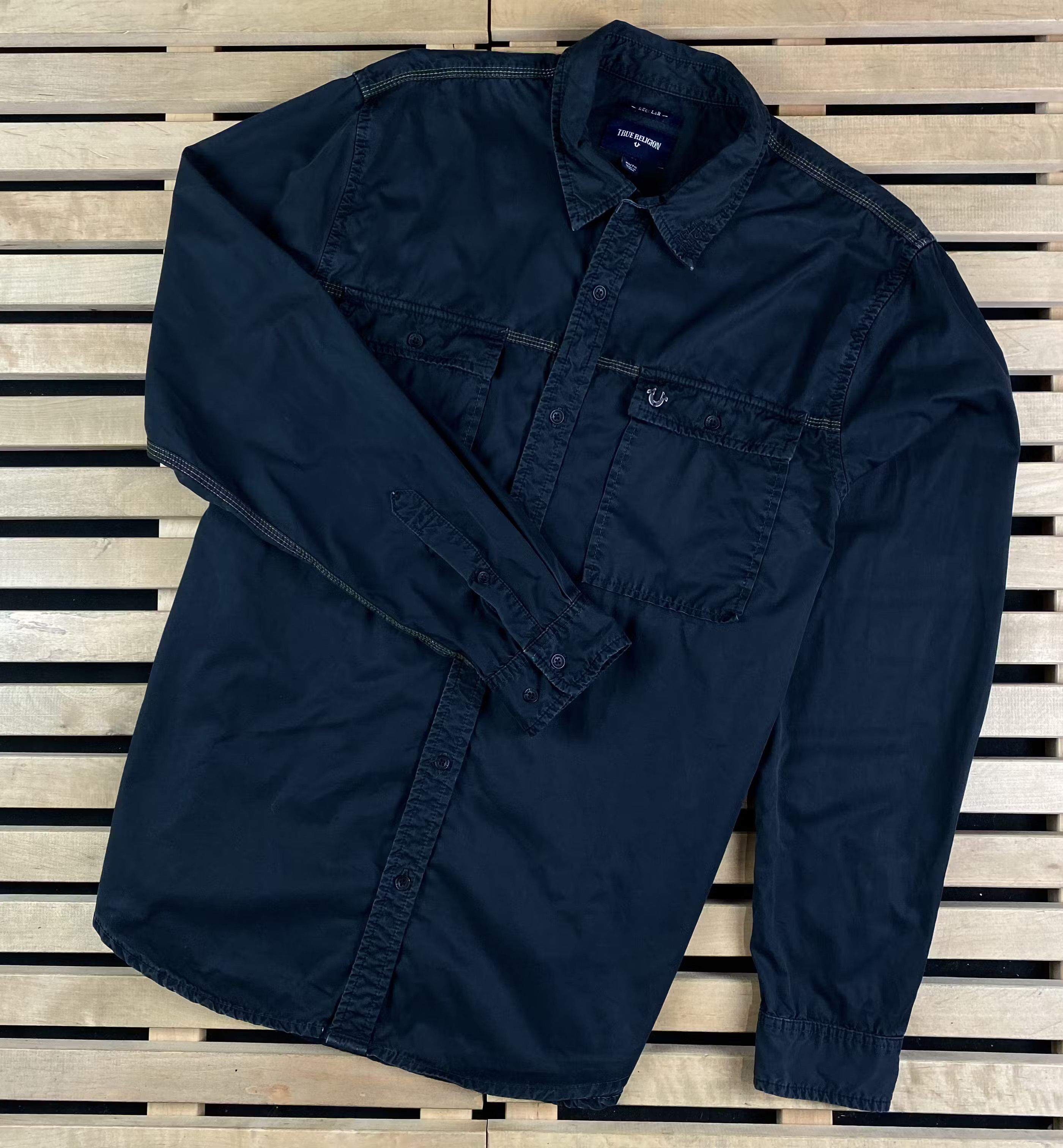 True Religion Men’s Shirt Overshirt True Religion Size XL Size US XL / EU 56 / 4 - 1 Thumbnail