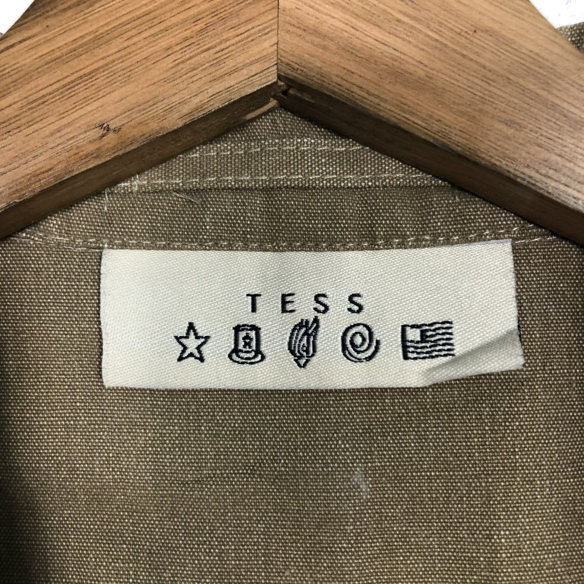 Japanese Brand 🔥VINTAGE DUCK CANVAS CHORE JACKET TESS ISSEY MIYAKE Size US M / EU 48-50 / 2 - 19 Thumbnail