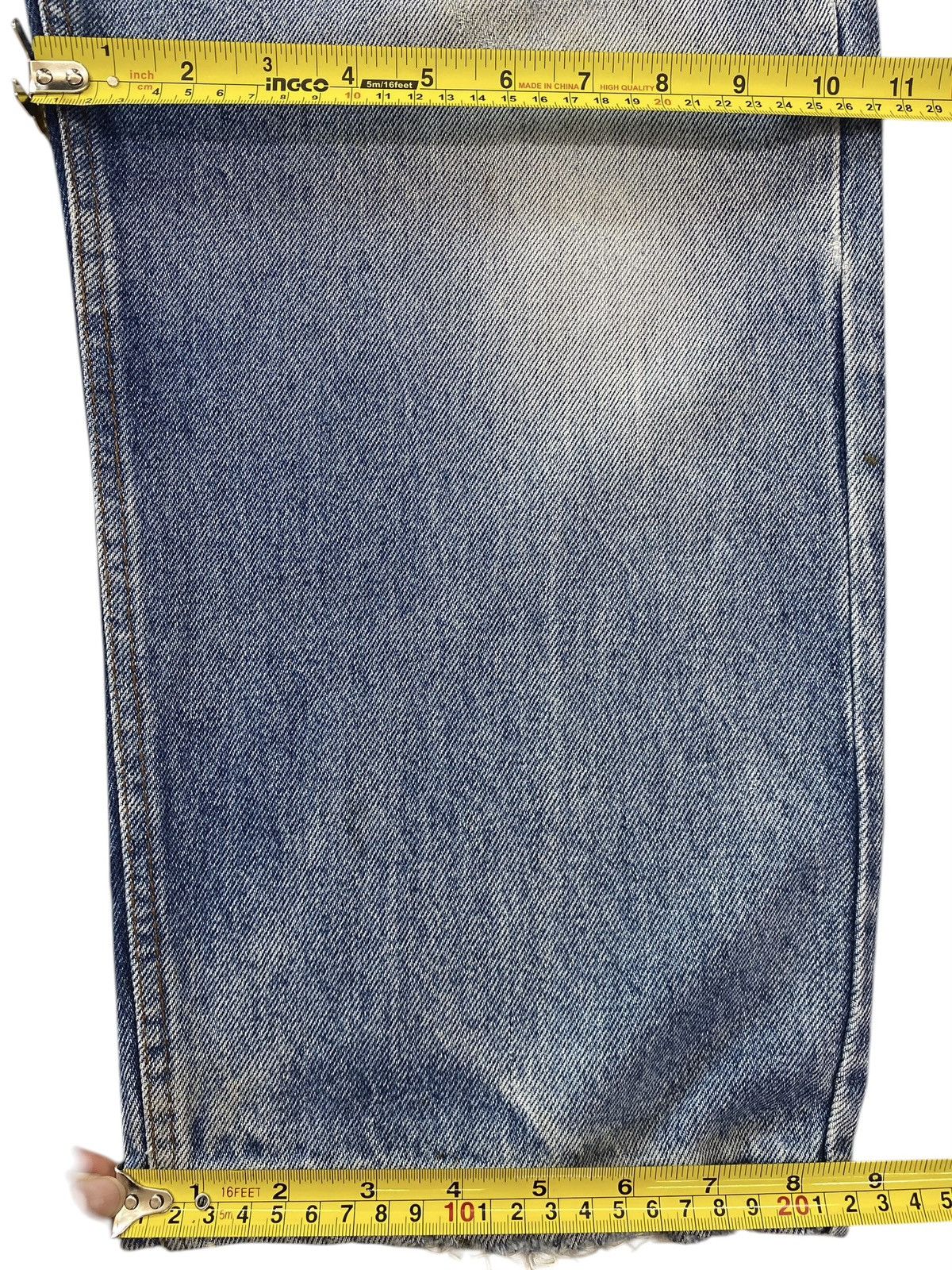 Japanese Brand Japanese Brand Faded Wash Whiskered Style Straight Leg Jeans Size US 31 - 9 Thumbnail