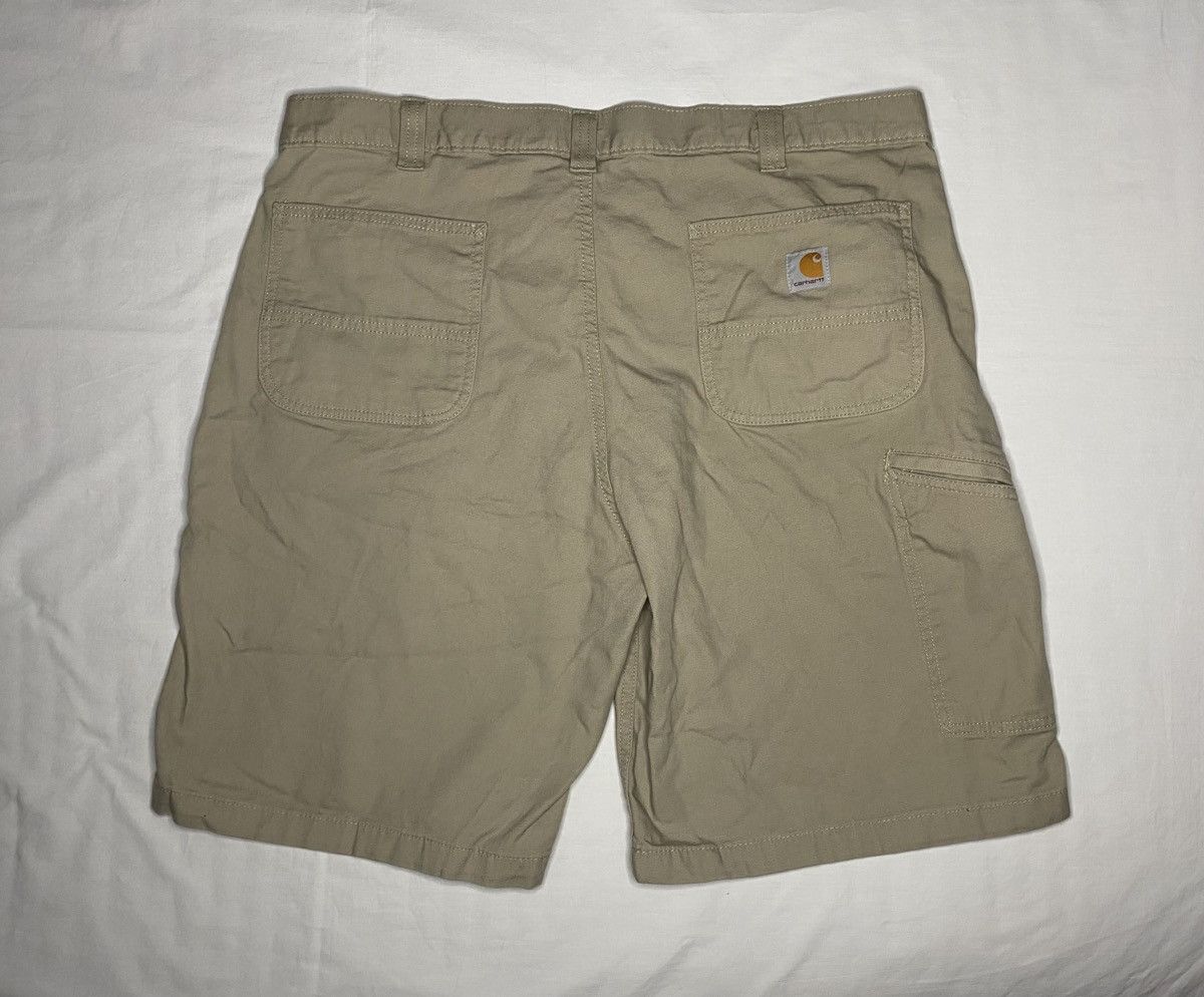 Carhartt Carhartt Rugged Flex Relaxed Fit Work Shorts Canvas BS2514 Size US 40 / EU 56 - 4 Thumbnail