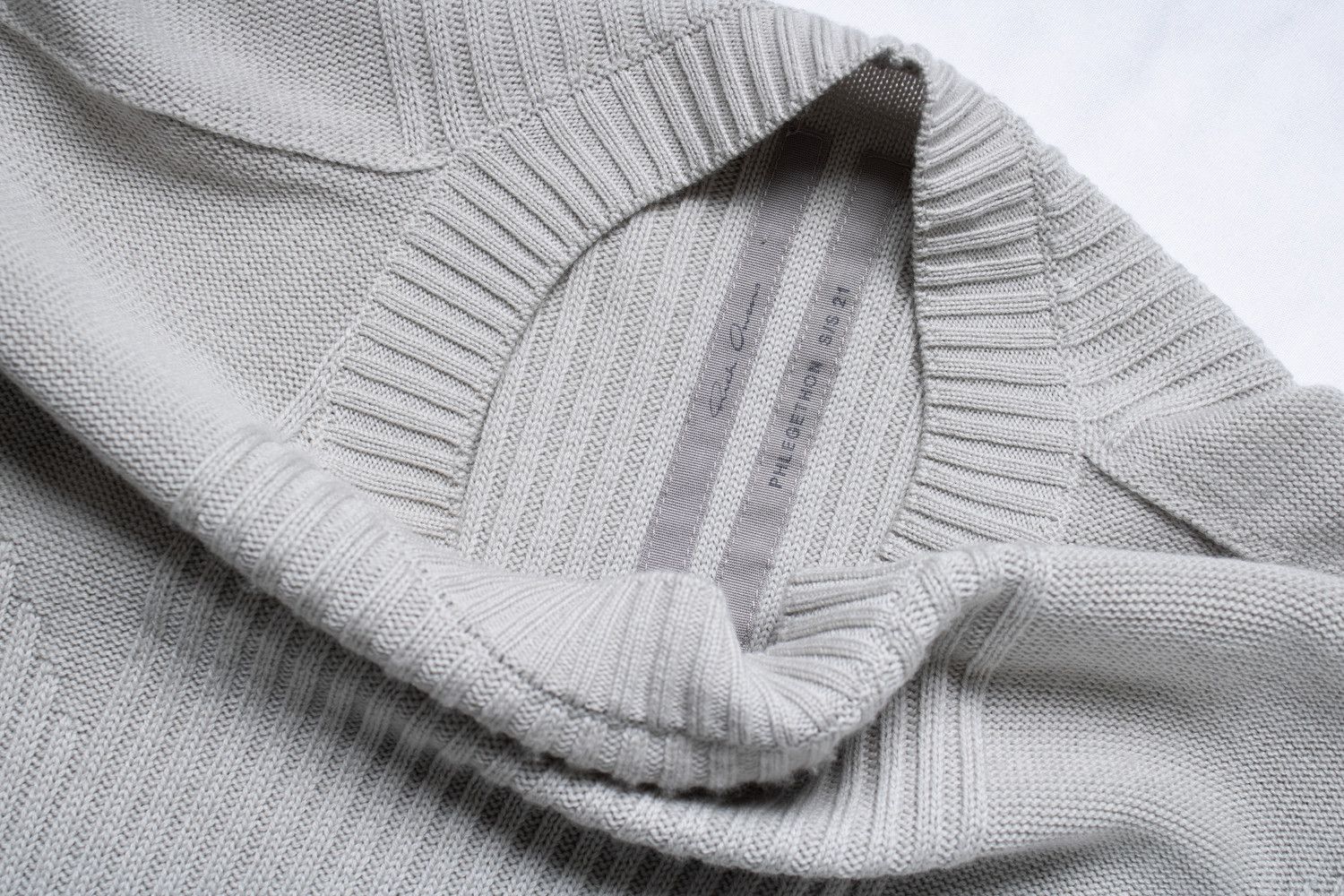 Rick Owens Rick Owens, Phlegethon SS21 grey sweater Size US L / EU 52-54 / 3 - 12 Thumbnail