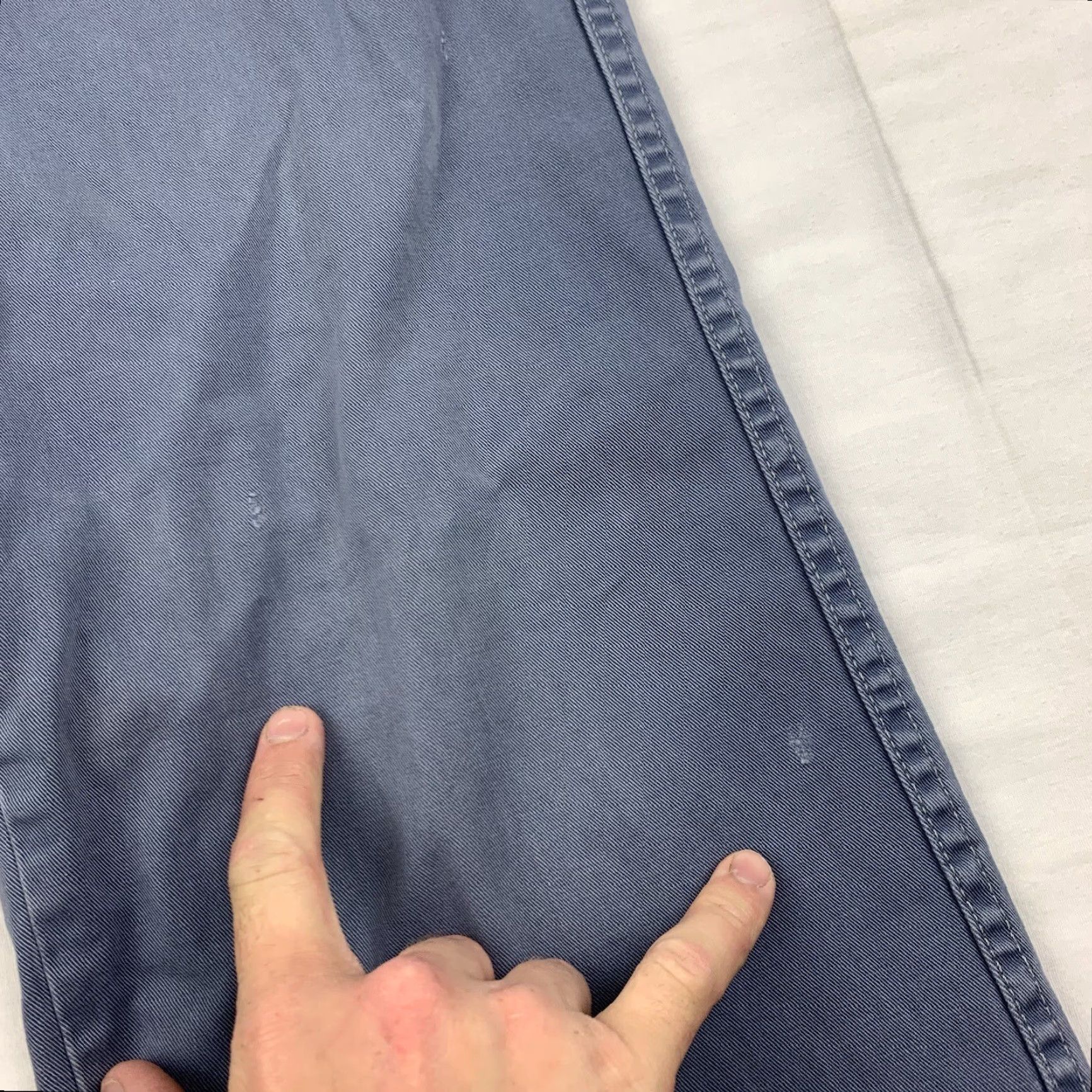 Polo Ralph Lauren VINTAGE Polo Ralph Lauren Pants Men 32 Blue Chino Straight Leg 90s Nautical Size US XS / EU 42 / 0 - 2 Thumbnail