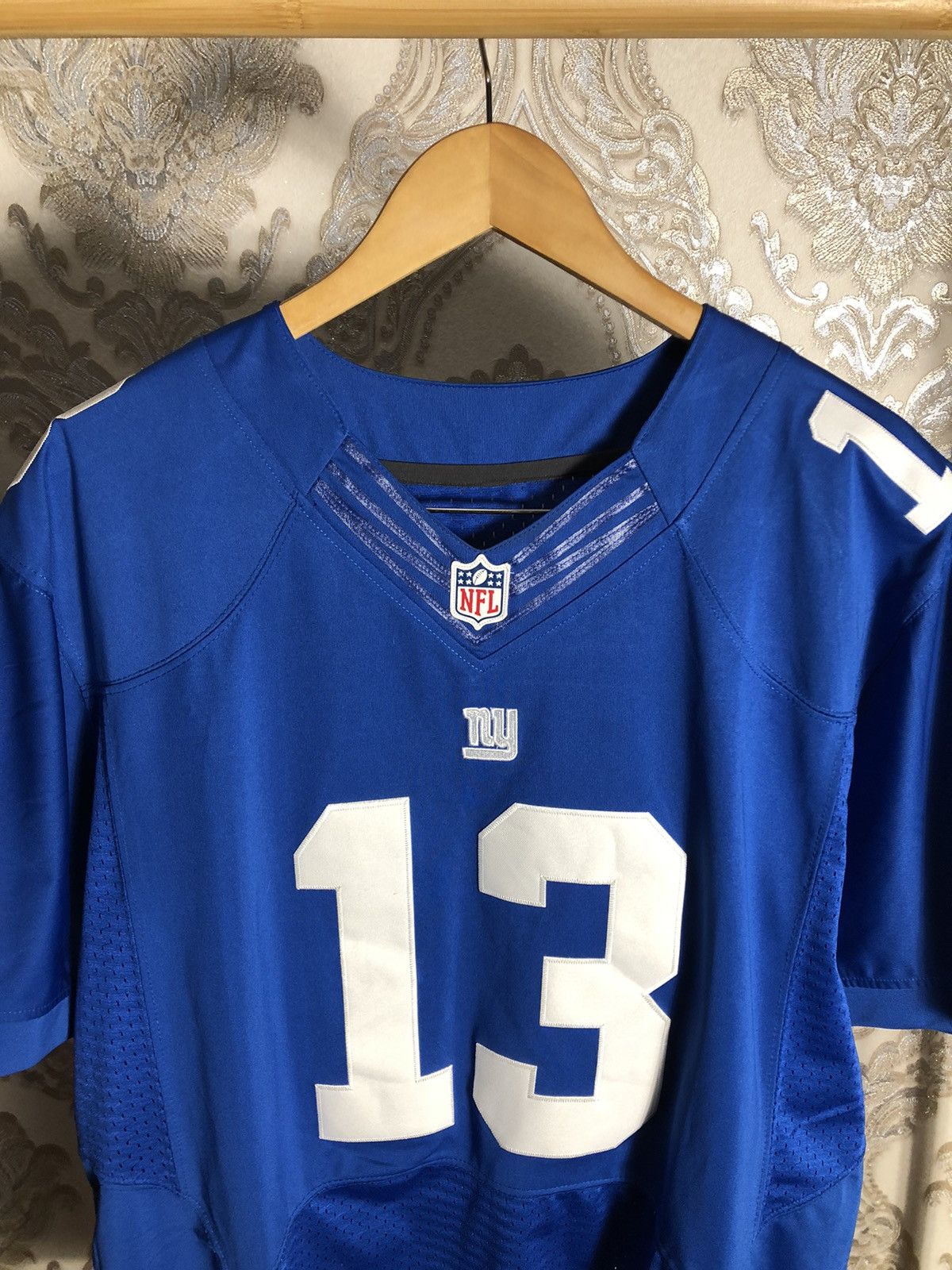 NFL VINTAGE ODELL BECKHAM JR NEW YORK GIANTS RUGBY JERSEY RETRO Size US L / EU 52-54 / 3 - 3 Thumbnail