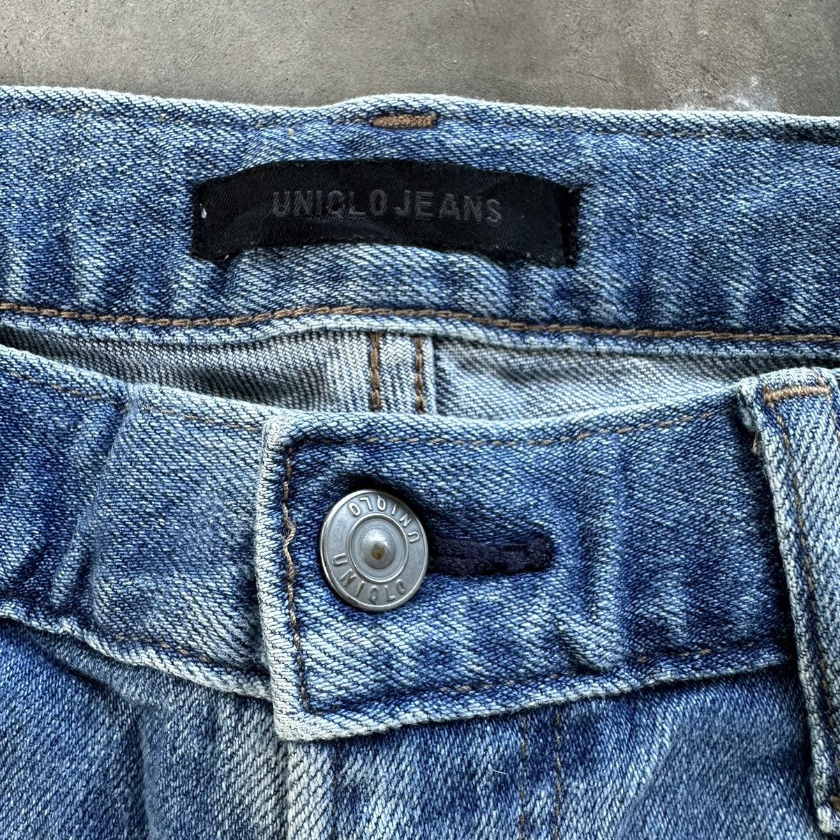Japanese Brand Vintage Japanese Jean Faded Distressed Denim Pant W33 Size US 33 - 6 Thumbnail