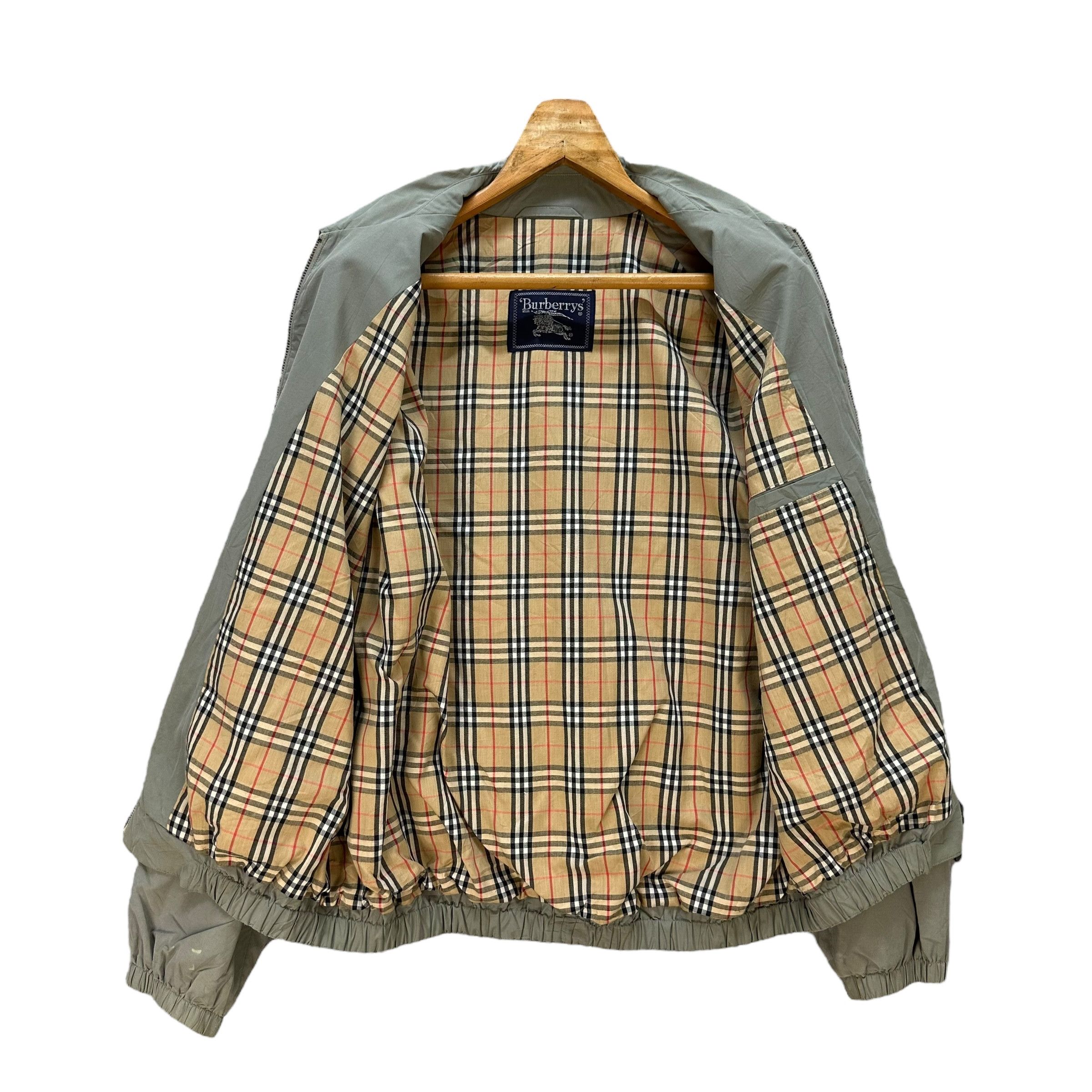 Burberry Vintage BURBERRYS Collared Casual Jacket #A78-1892 Size US L / EU 52-54 / 3 - 10 Thumbnail