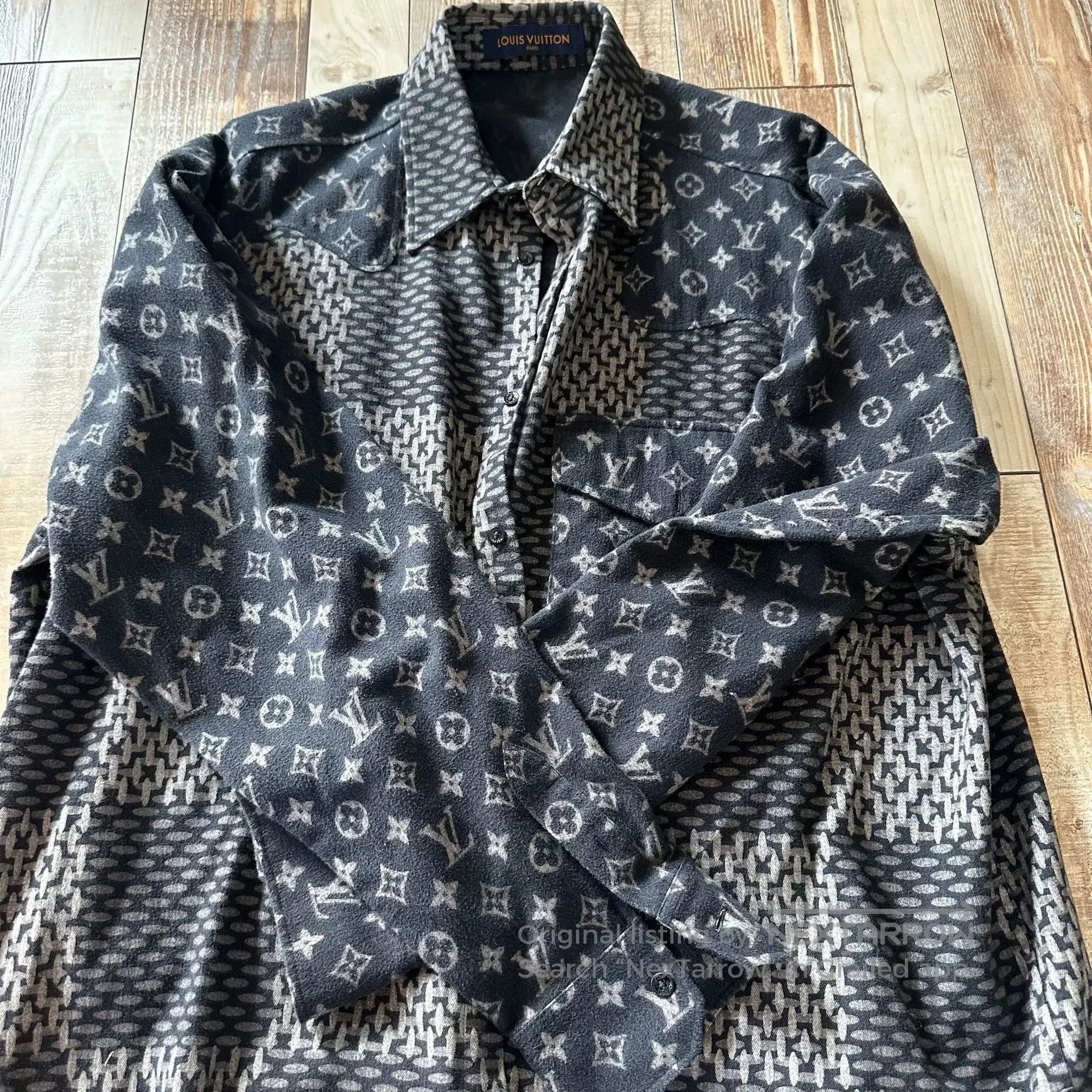 Louis Vuitton Louis Vuitton x Nigo Patchwork Monogram Shirt. Size US XXL / EU 58 / 5 - 5 Thumbnail