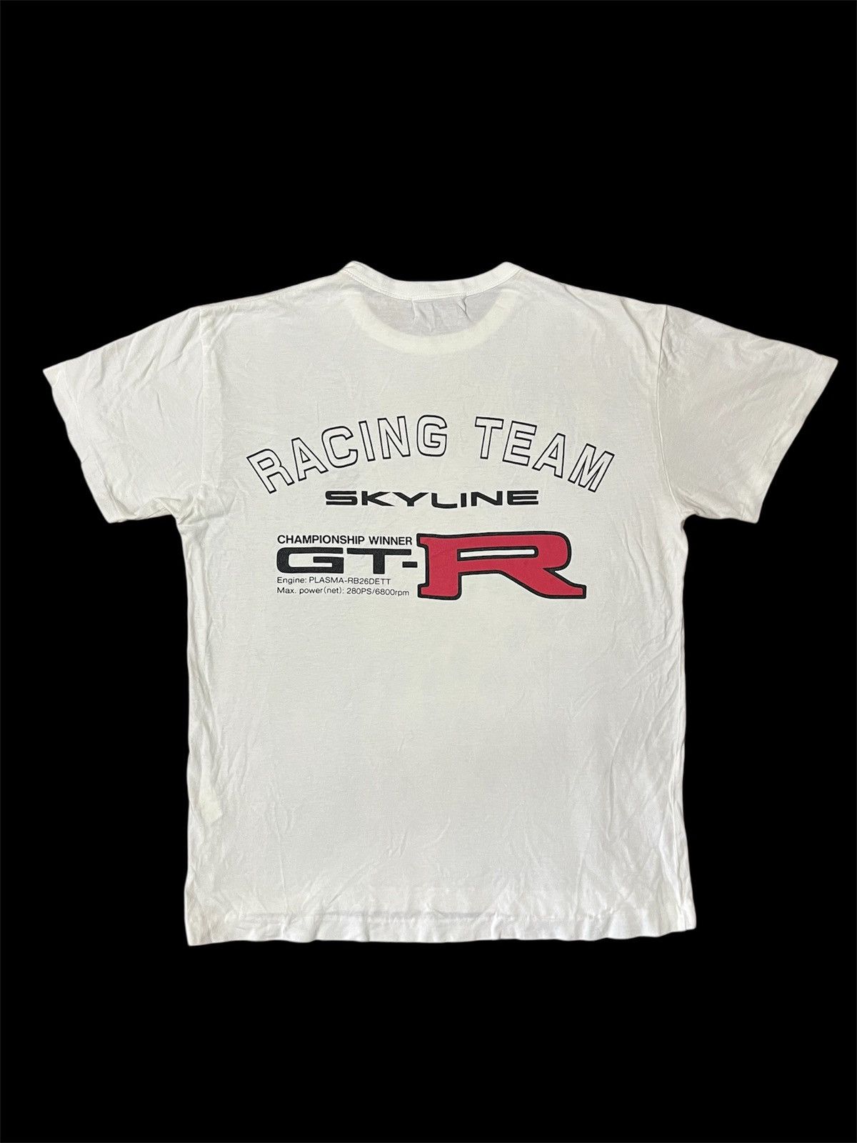 Vintage Vintage GTR Skyline Racing Team Tshirt Size US M / EU 48-50 / 2 - 1 Thumbnail
