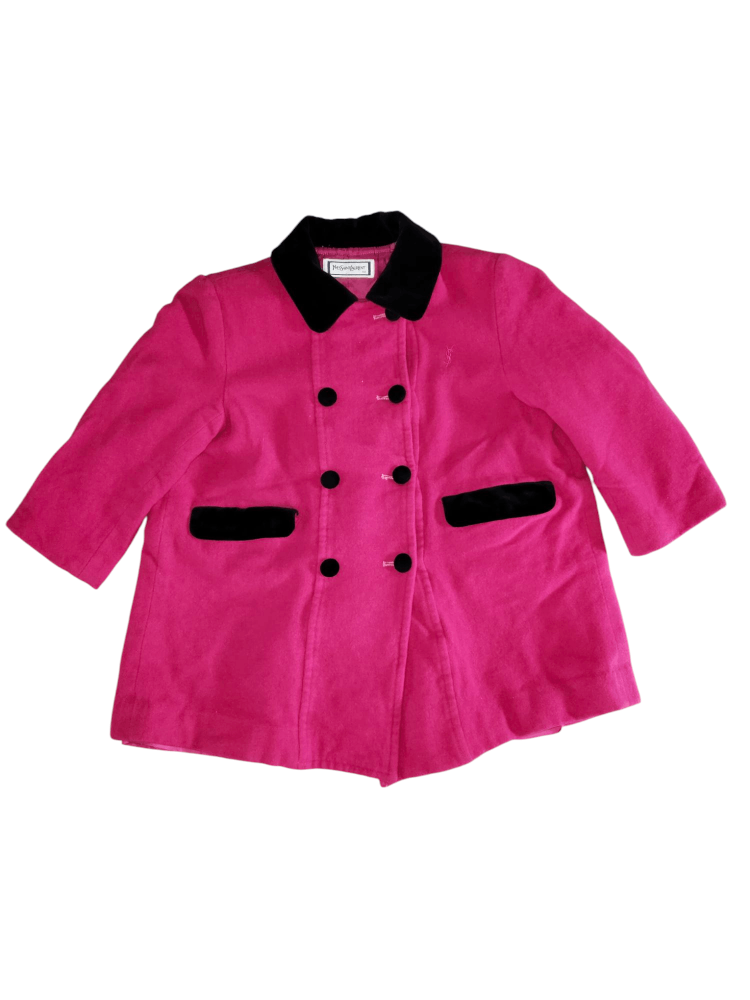 Yves Saint Laurent YVES SAINT LAURENT Kids Coat Size S / US 4 / IT 40 - 1 Thumbnail