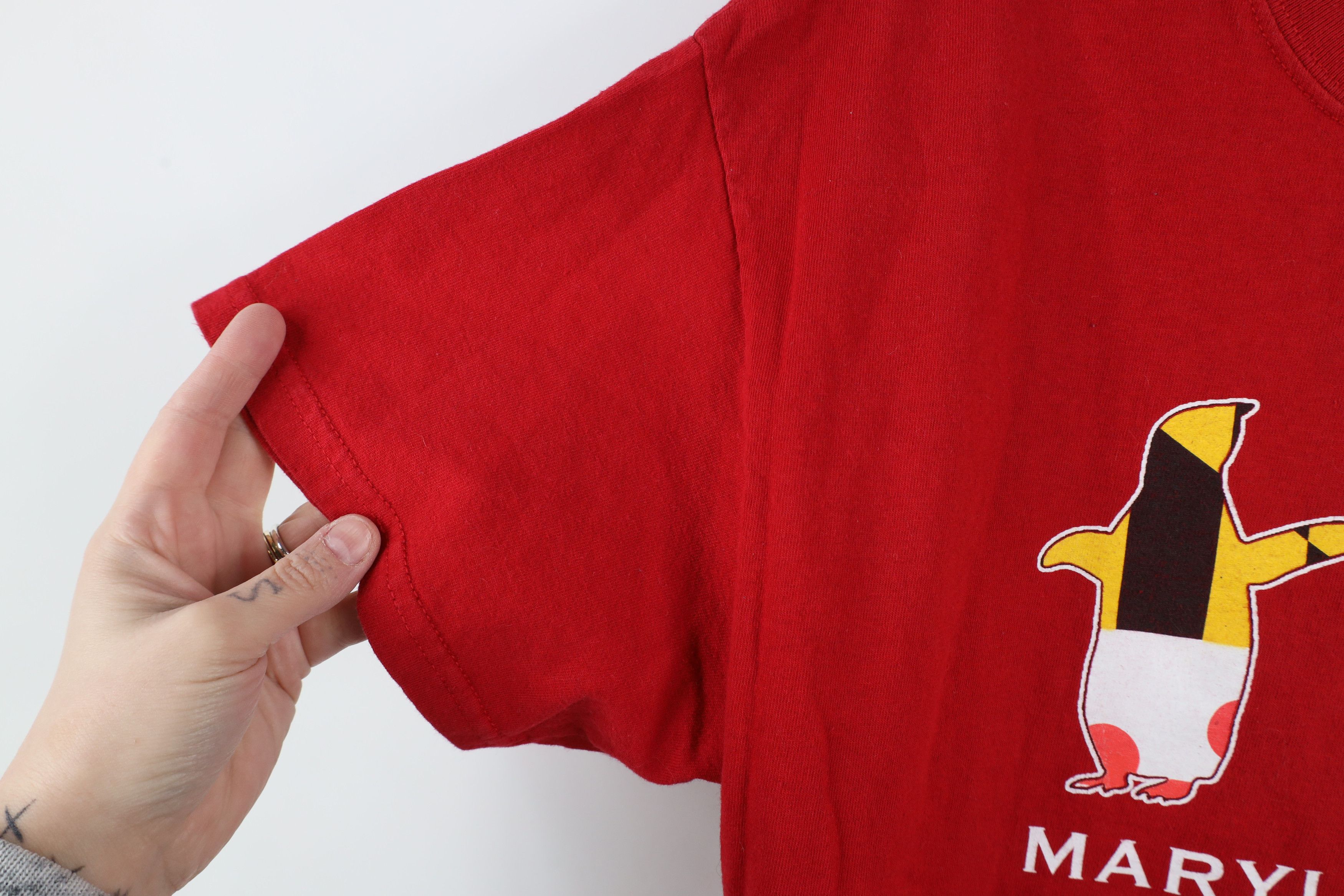 Vintage Vintage 90s Y2K Maryland Zoo Penguins Short Sleeve T-Shirt Size US L / EU 52-54 / 3 - 7 Thumbnail