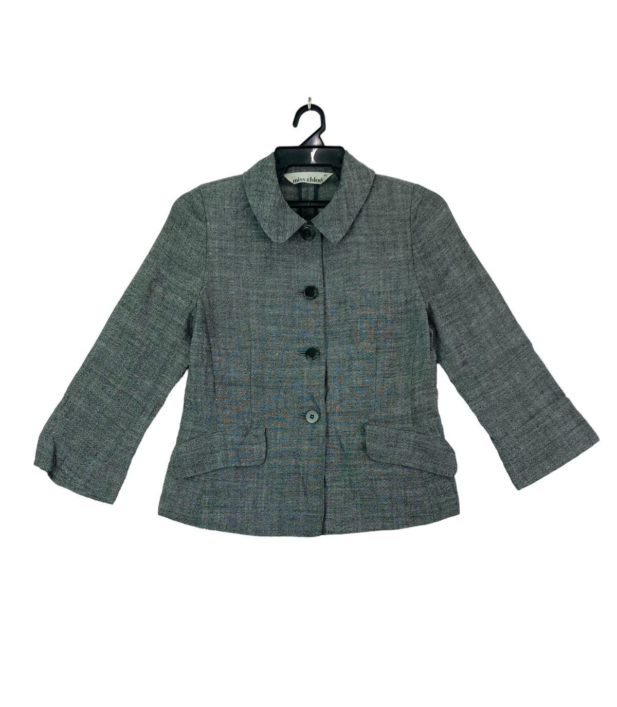 Vintage Rare Miss Chloe single breasted crop jacket Size S / US 4 / IT 40 - 1 Thumbnail