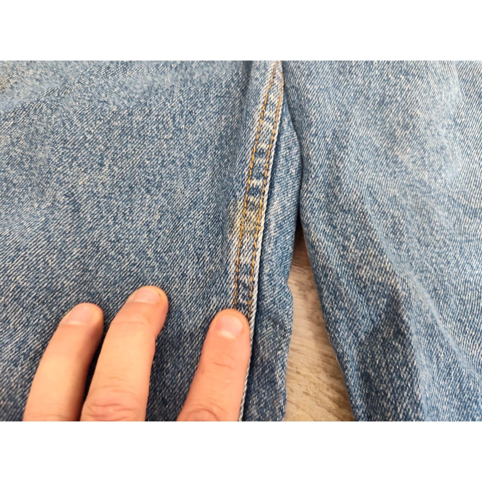 Levi's Levi's Signature Jeans Mens Relaxed Fit 36x34 Blue Denim Straight Pants Retro Hipster Size US 36 / EU 52 - 5 Thumbnail