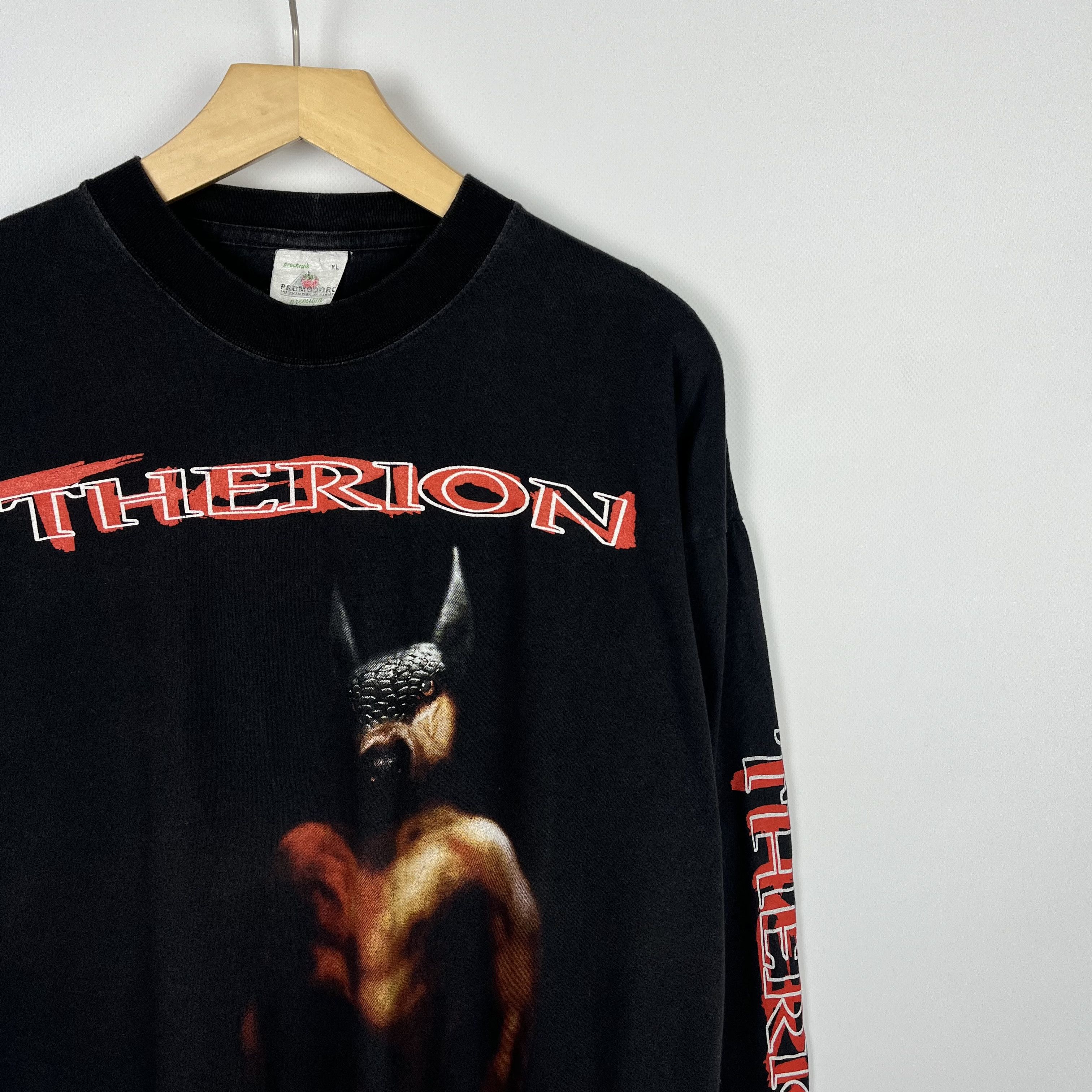 Band Tees Vintage Therion Metal Rock Band Long Sleeve T Shirt 1990’s Size US XL / EU 56 / 4 - 2 Thumbnail