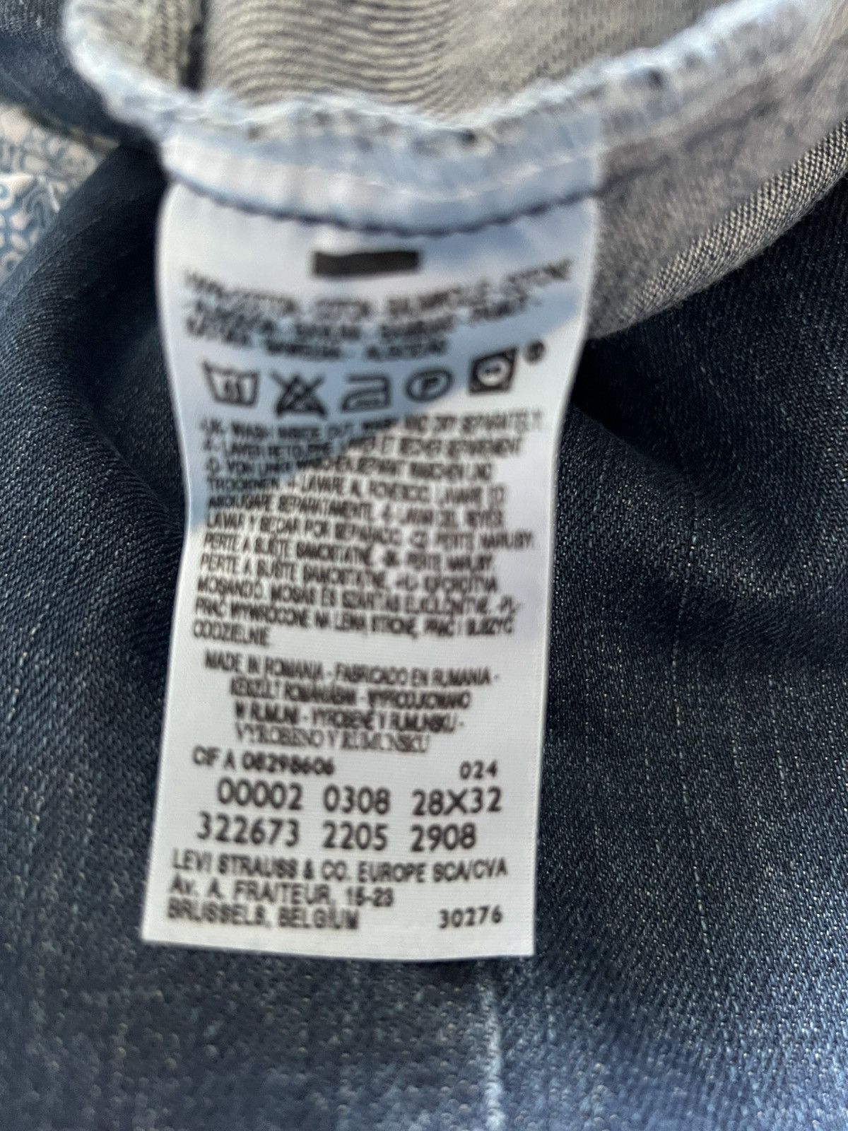 Levi's Rare levis engineered cinch back deadstock w29 l32 Size US 29 - 6 Thumbnail