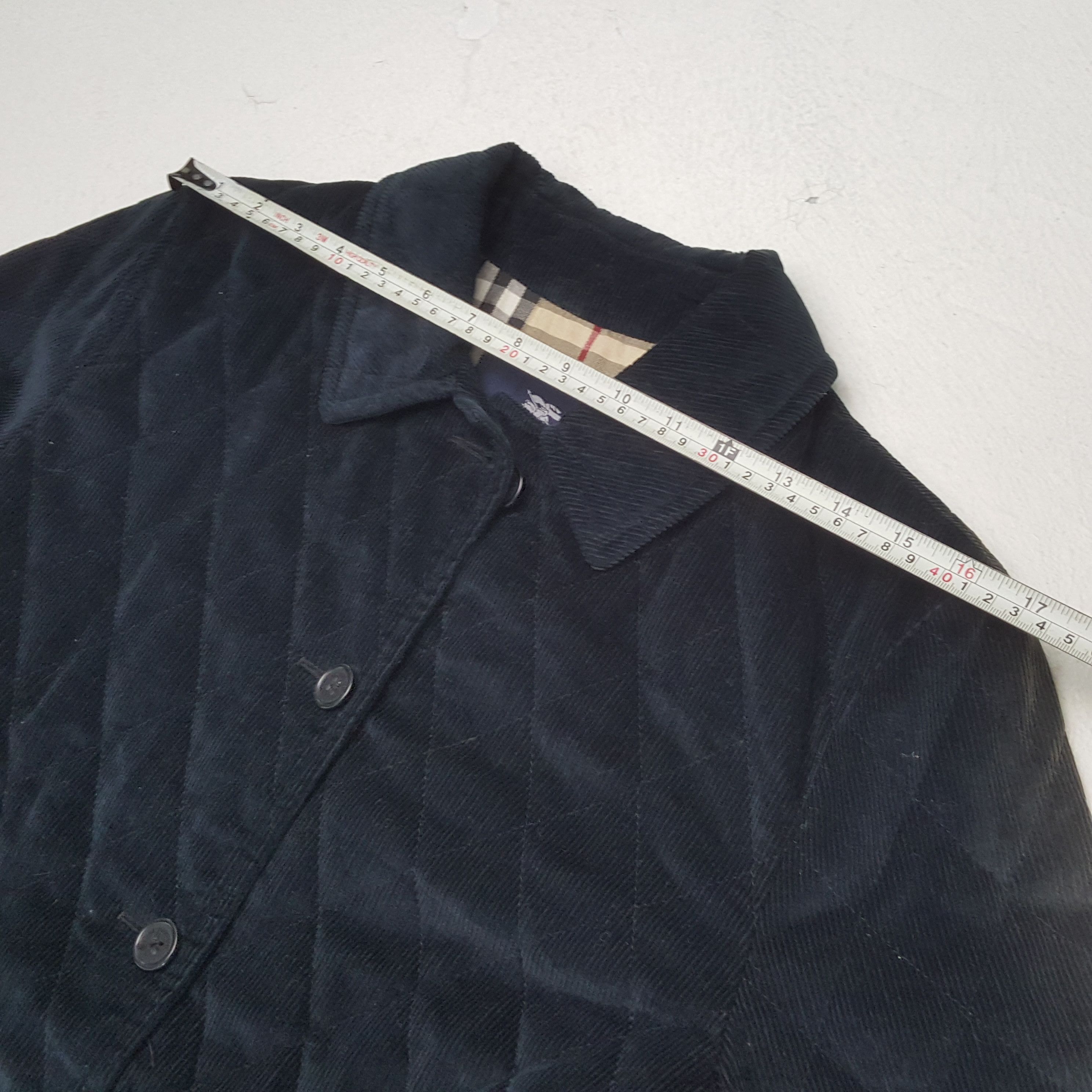 Burberry × Vintage Vintage BURBERRY LONDON Fashion Brand Velvet Jacket Size US S / EU 44-46 / 1 - 5 Thumbnail