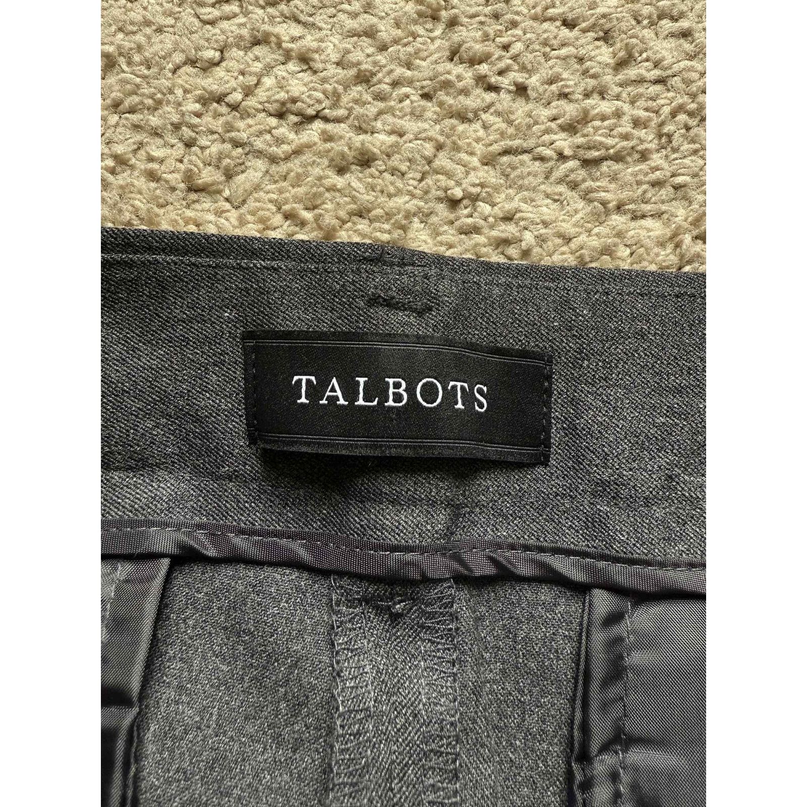 Other Talbots Barely Bootcut Trouser Dress Pants Gray Women's 8 Size 30" / US 8 / IT 44 - 7 Thumbnail