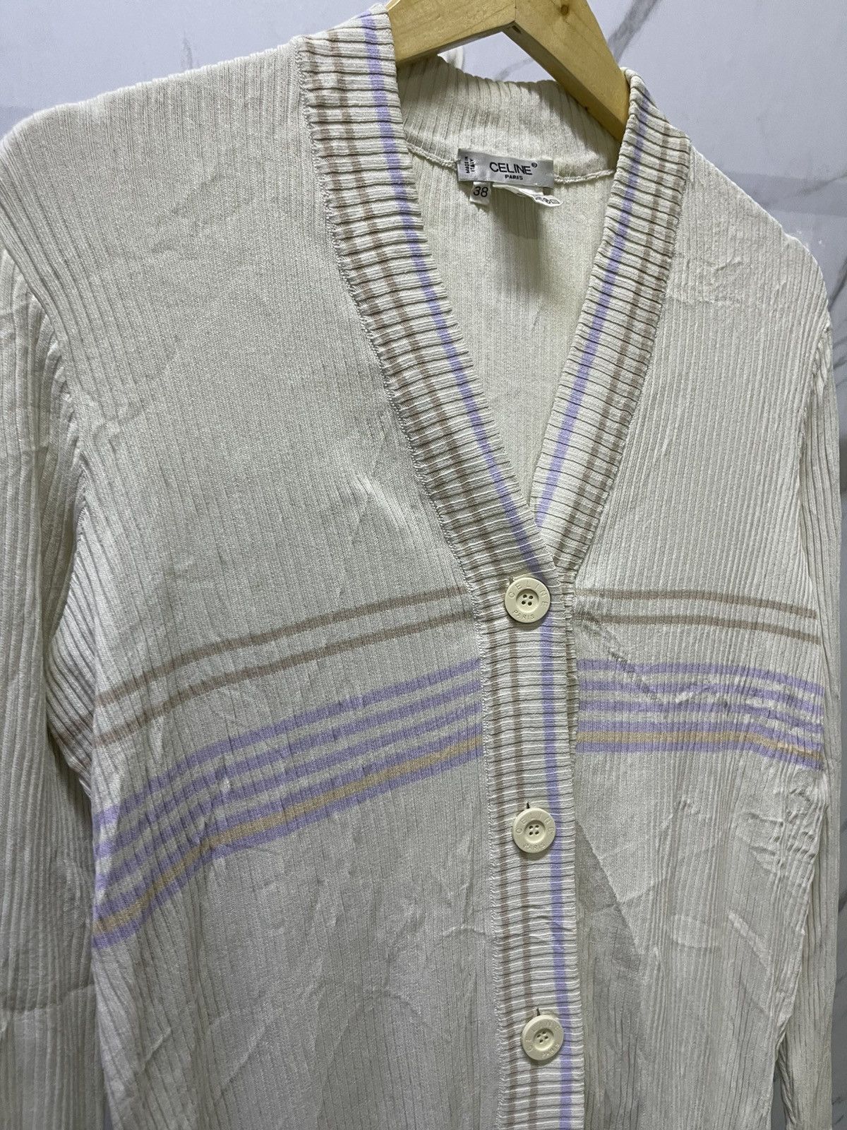 Celine Celine Cardigan Sweater Size M / US 6-8 / IT 42-44 - 15 Thumbnail