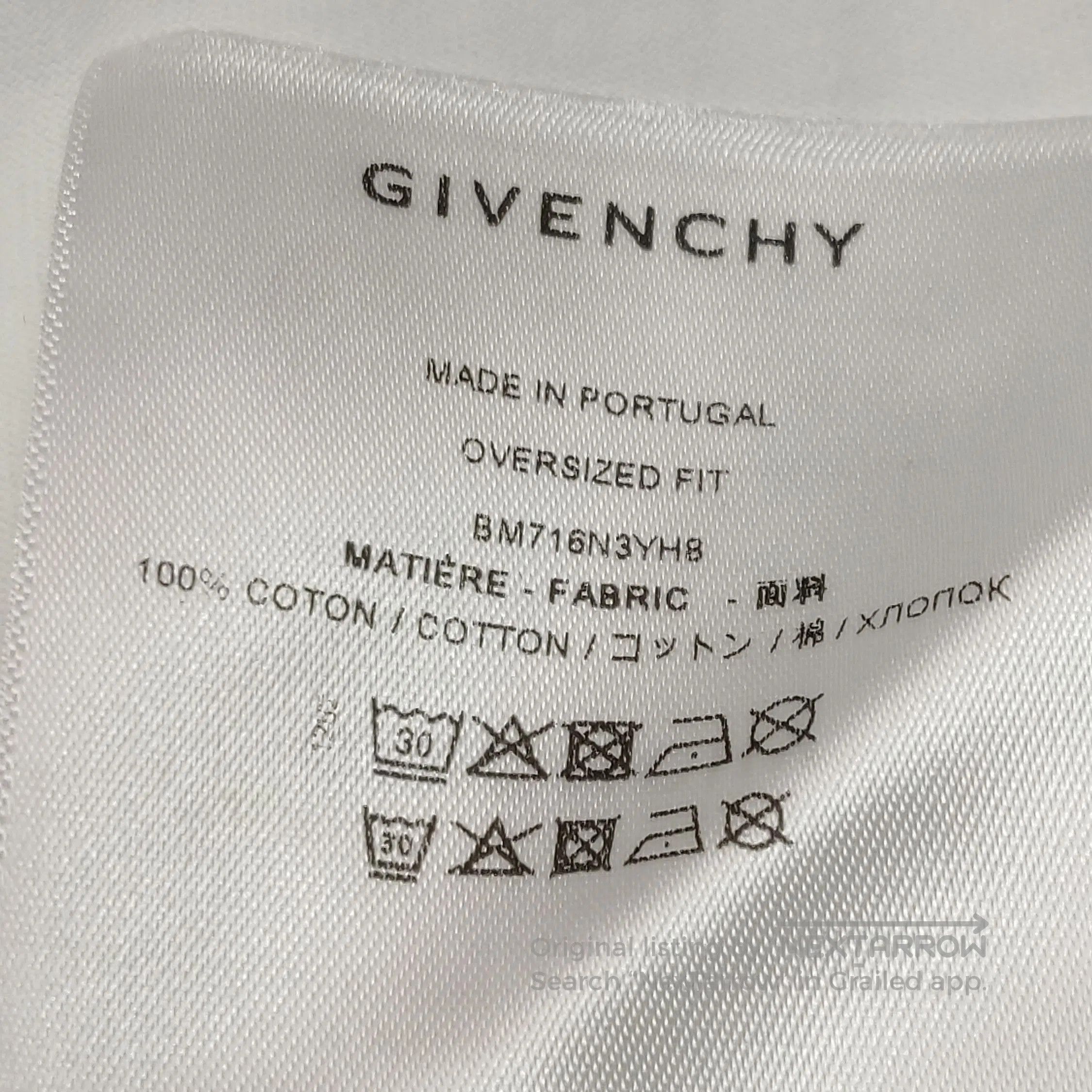 Givenchy Givenchy XXS Cotton Heart Print T-Shirt. Size US XXS / EU 40 - 8 Thumbnail