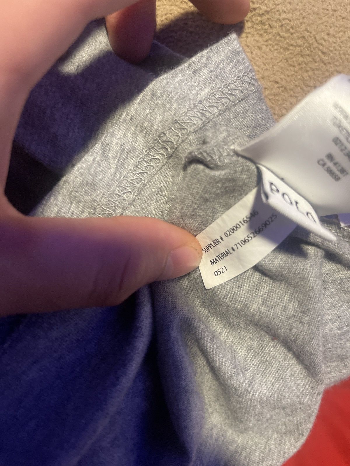 Polo Ralph Lauren Men’s Long Sleeve Jersey Hooded T-Shirt Size US M / EU 48-50 / 2 - 5 Thumbnail