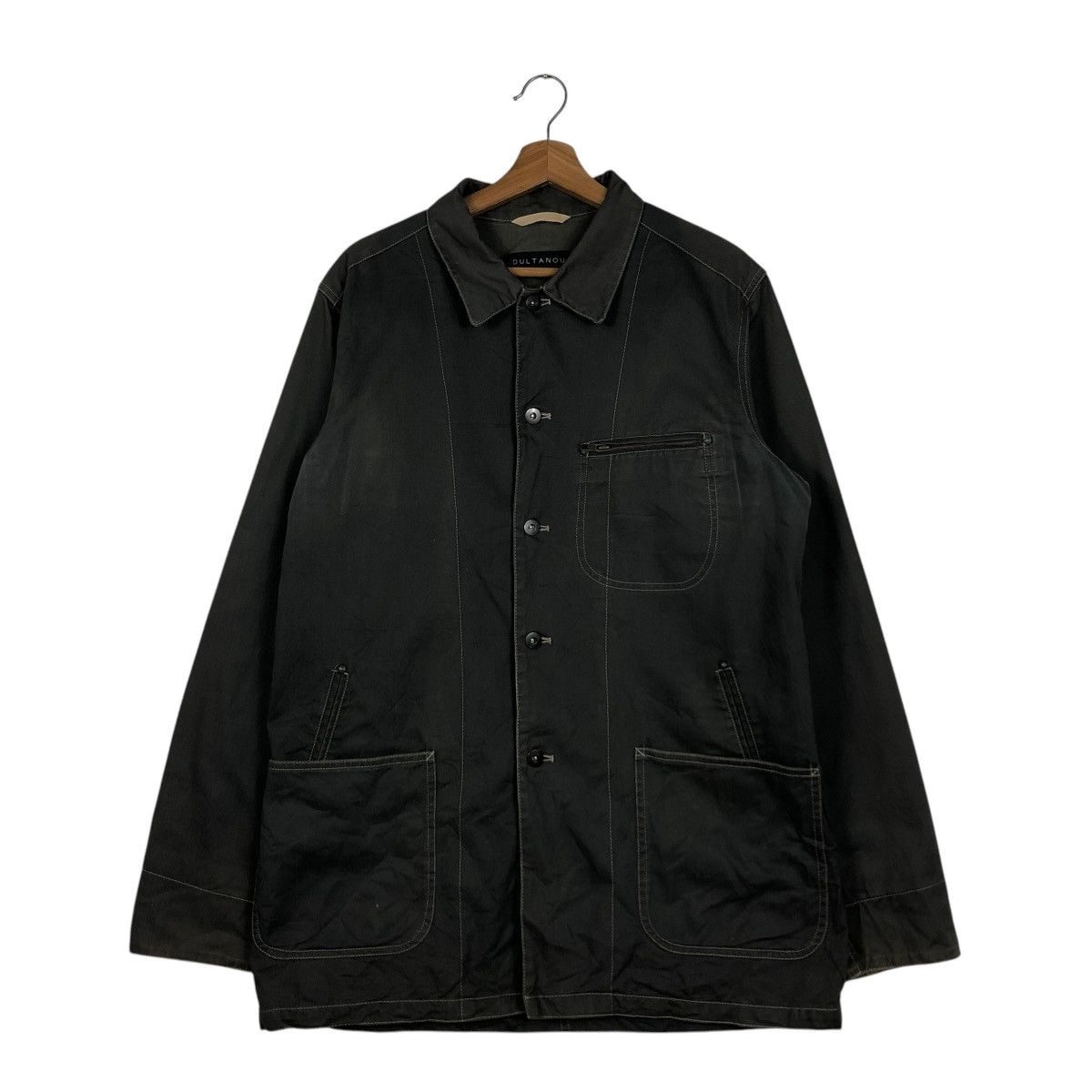 Issey Miyake 🔥VINTAGE CHORE WORKER JACKET DULTANOUS DOUBLE POCKET Size US L / EU 52-54 / 3 - 3 Thumbnail