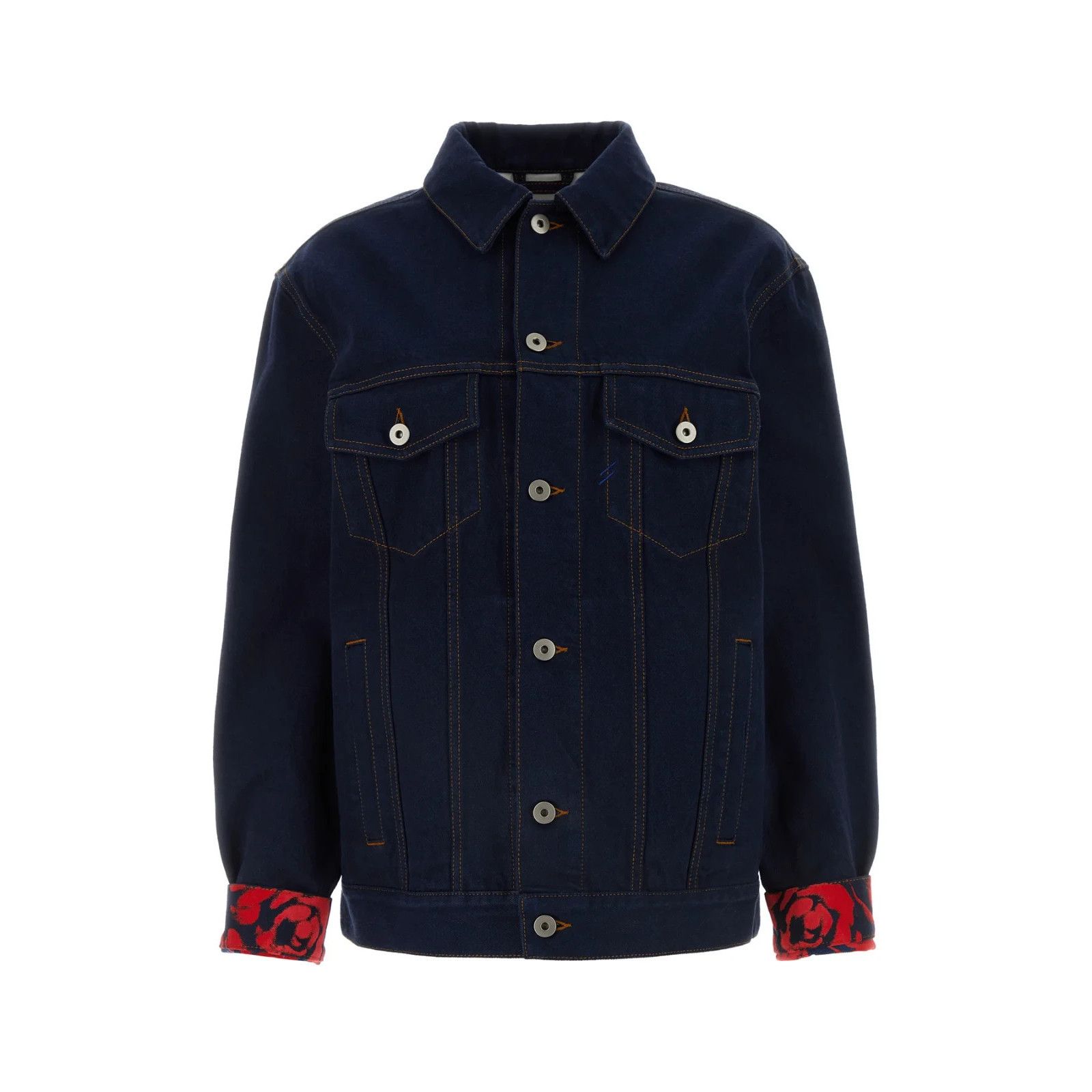 BURBERRY Denim Jacket New )