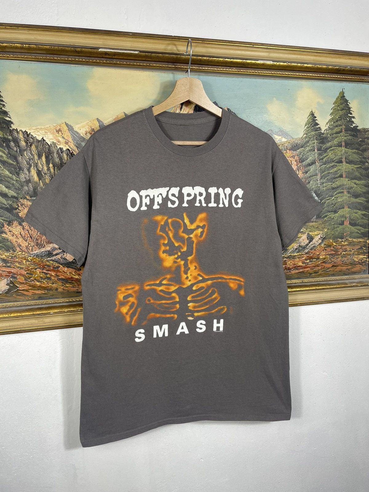Band Tees × Vintage The Offspring Smash Band T-shirt Tee Punk Rock Skeleton 2020 Size US M / EU 48-50 / 2 - 2 Thumbnail