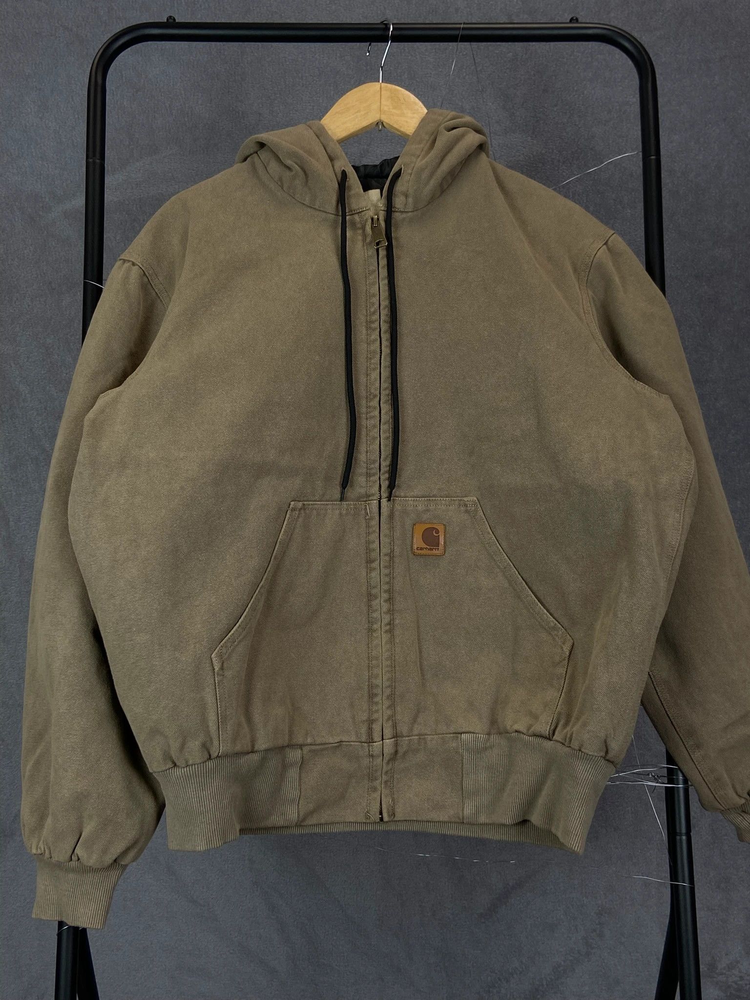 Vintage Vintage Carhartt Green Jacket Size L Size US L / EU 52-54 / 3 - 2 Thumbnail