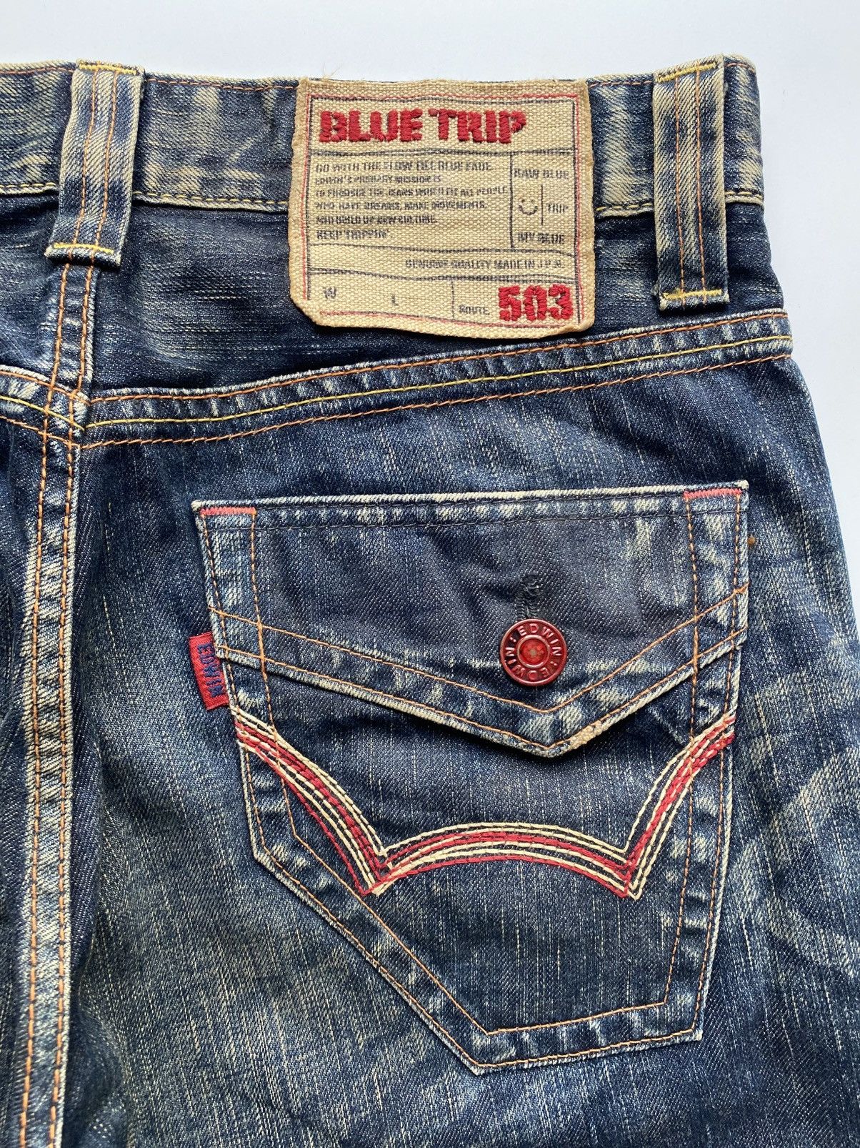 Edwin EDWIN BLUE TRIP DENIM JEANS Size US 30 / EU 46 - 5 Thumbnail