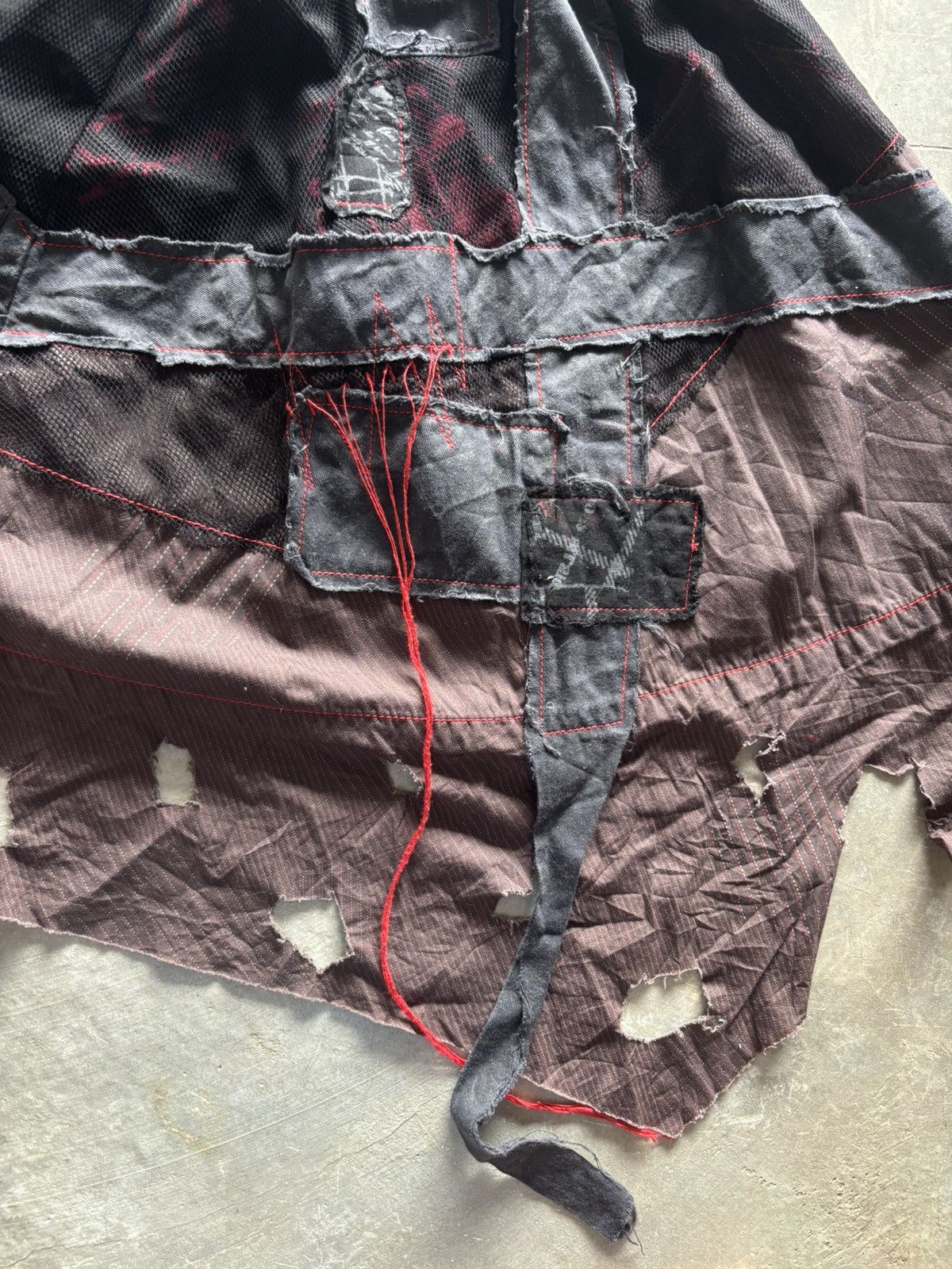 h.NAOTO y2k H. Anarchy skirt punk bondage seditionaries rare gothic Size 30" / US 8 / IT 44 - 11 Thumbnail