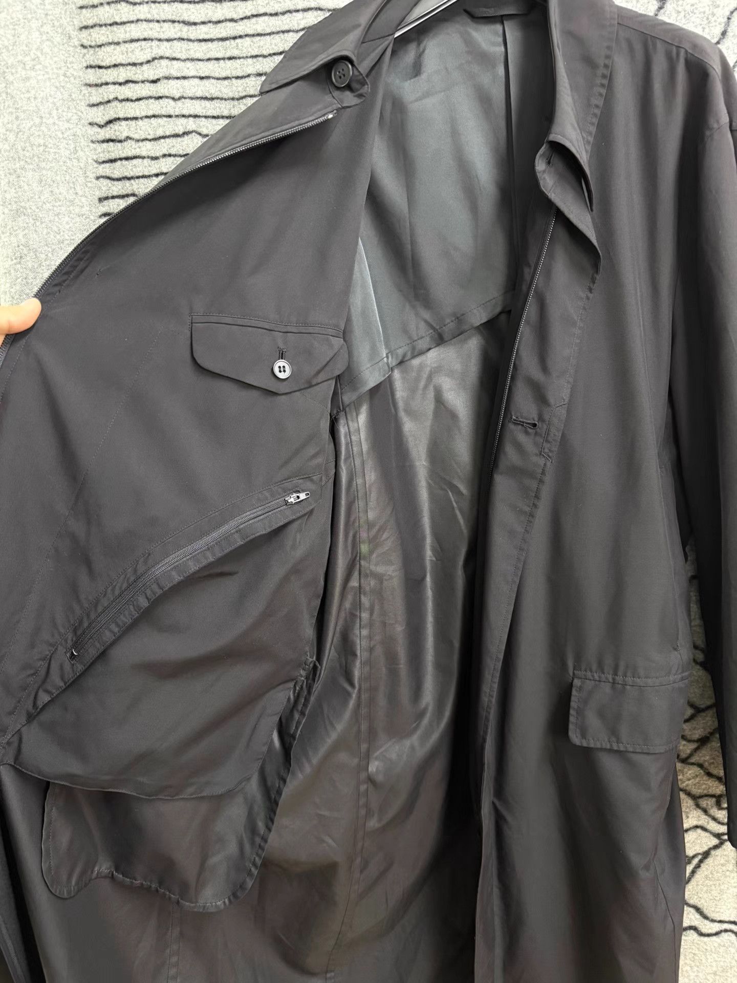 Yohji Yamamoto yohji yamamoto A.A.R Nylon Technical Hidden Vest Coat K20 Size US L / EU 52-54 / 3 - 8 Thumbnail