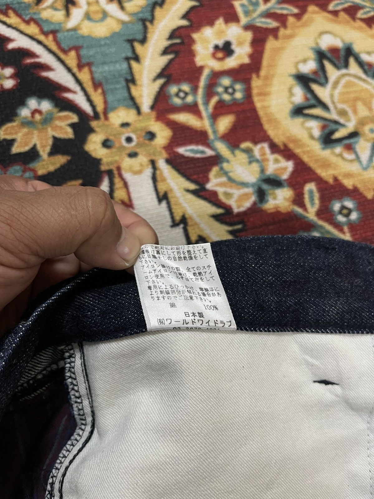 Japanese Brand Vintage Altch Destroyed Rips And Patchess Distressed Jeans Size US 29 - 15 Thumbnail