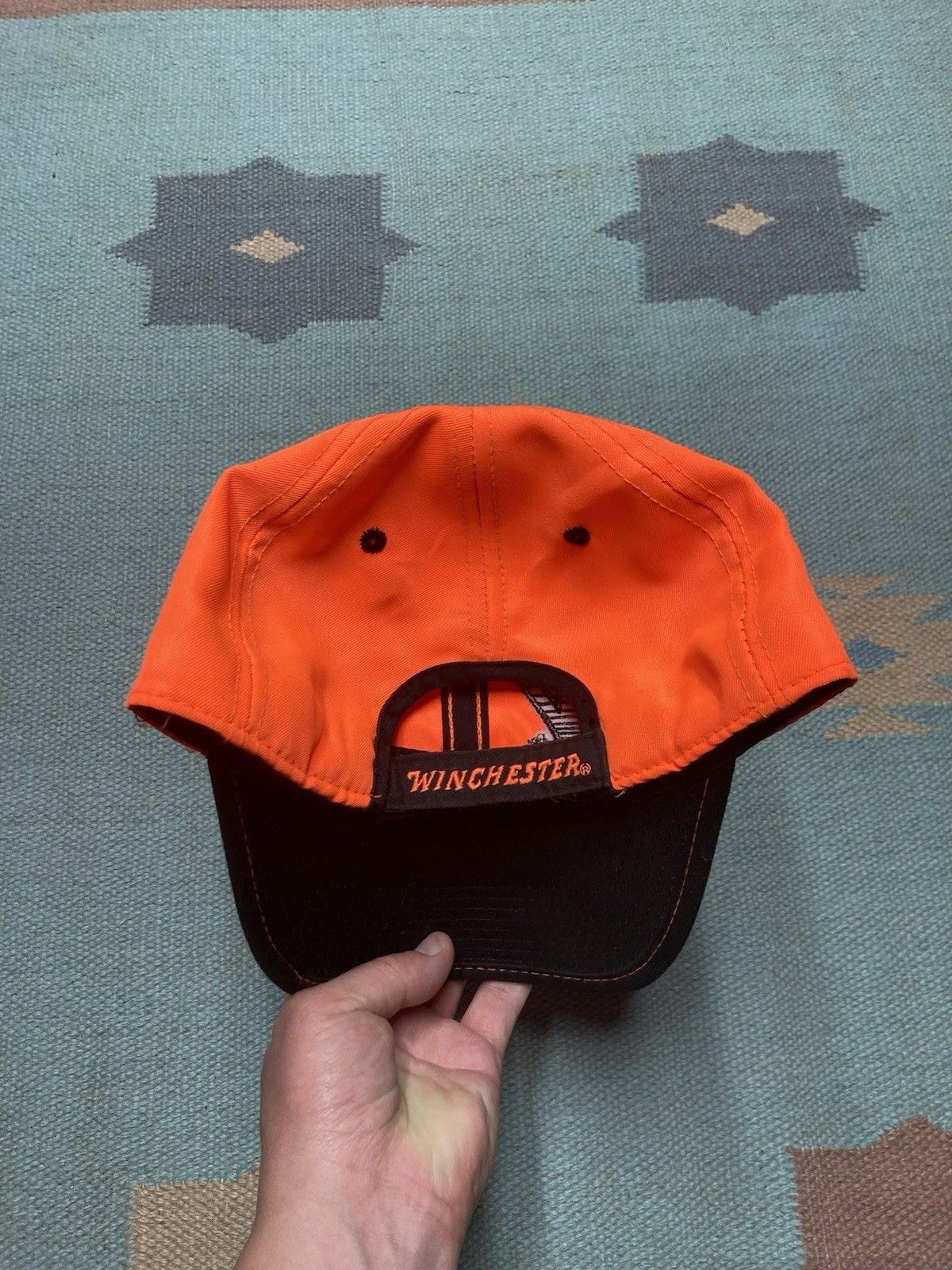 Vintage × Winchester Winchester hat hi vis blaze orange hunting shotgun guns Size ONE SIZE - 4 Thumbnail