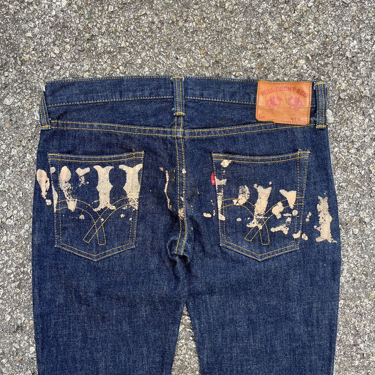 Full Count & Co. Full Count Rare Design Indigo Slim Jeans Non Selvedge Size US 29 - 11 Thumbnail