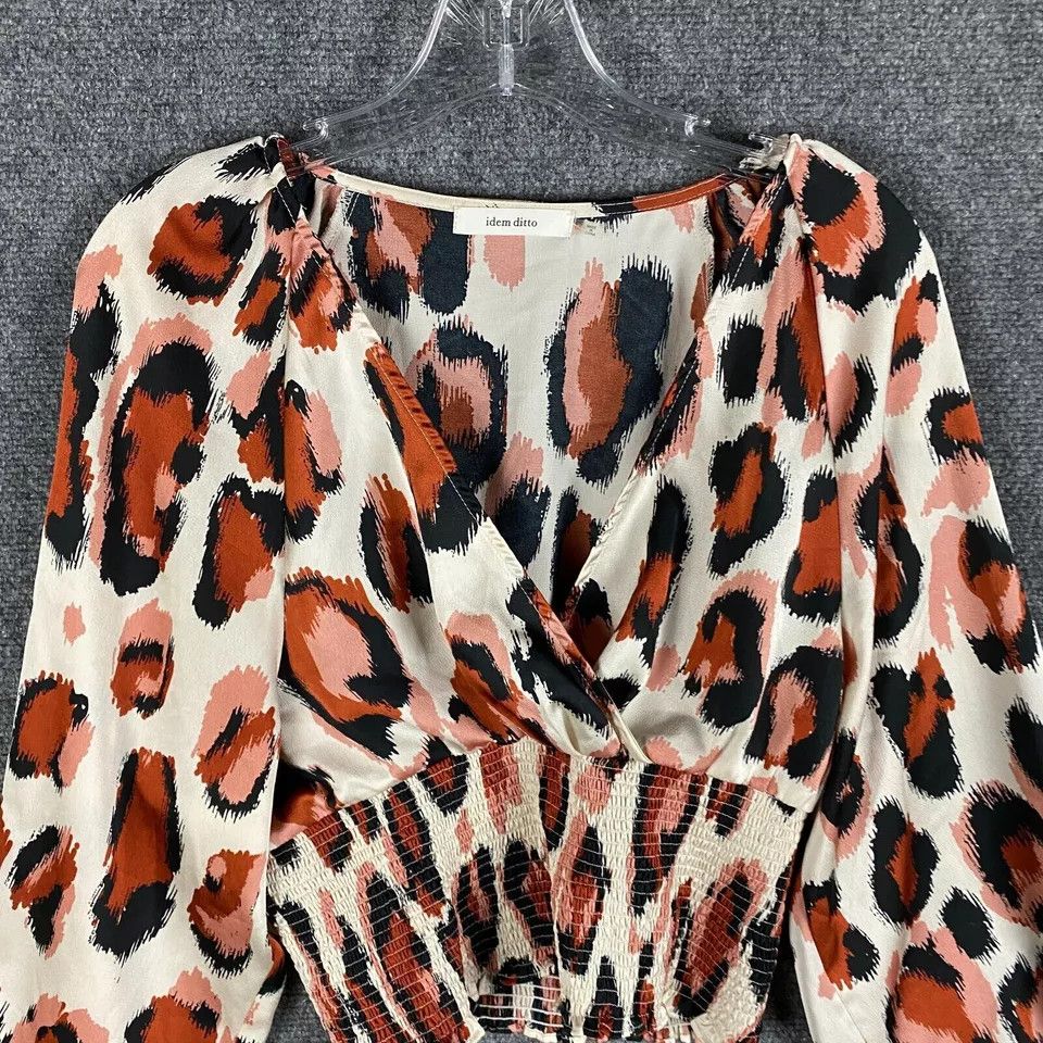 Other Idem Ditto Blouse Women's Medium Long Sleeve Adults M Size M / US 6-8 / IT 42-44 - 2 Thumbnail