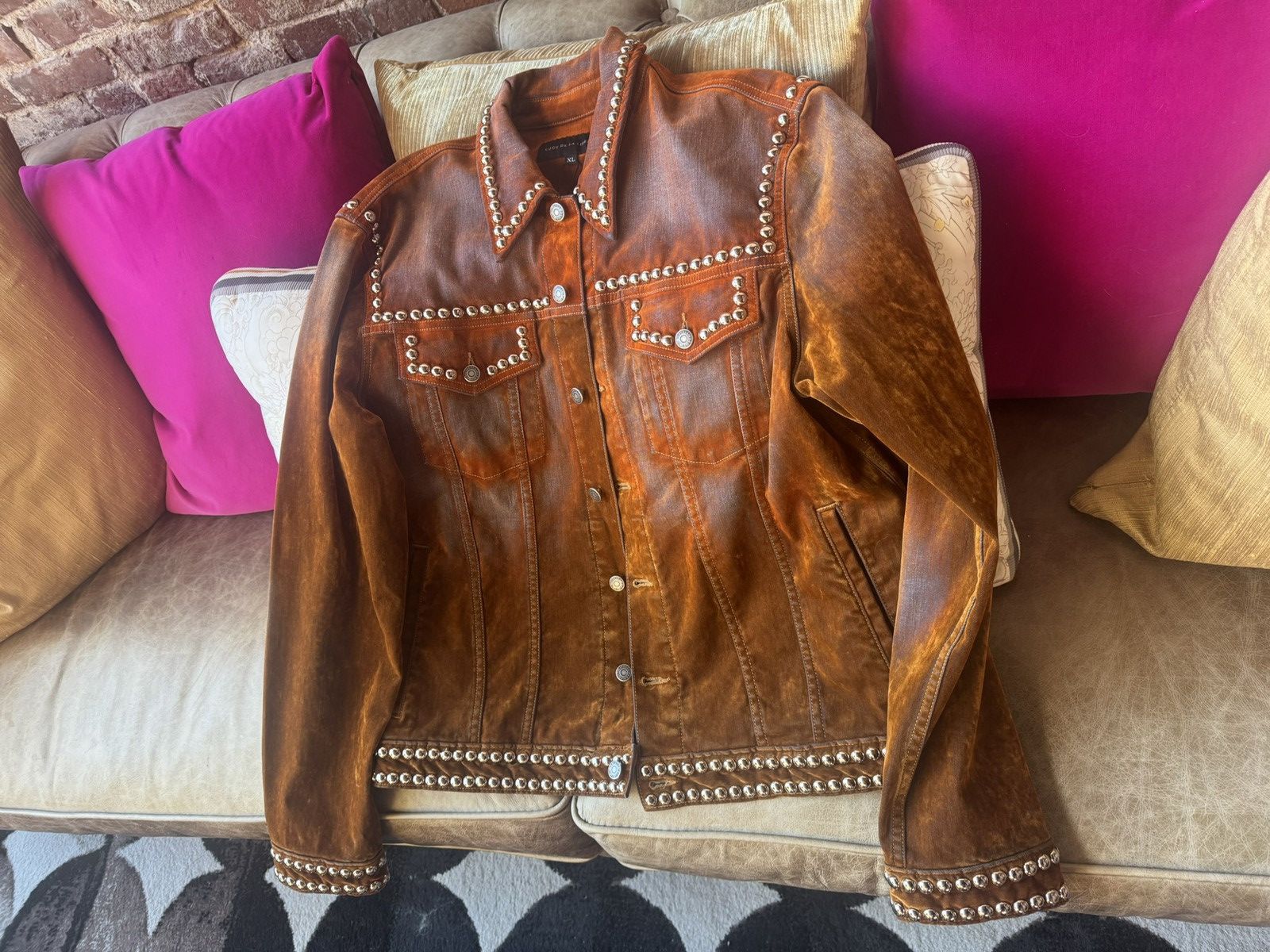 Cout de la Liberte Cout de la Libertei xl denim jacket Size US XL / EU 56 / 4 - 8 Thumbnail