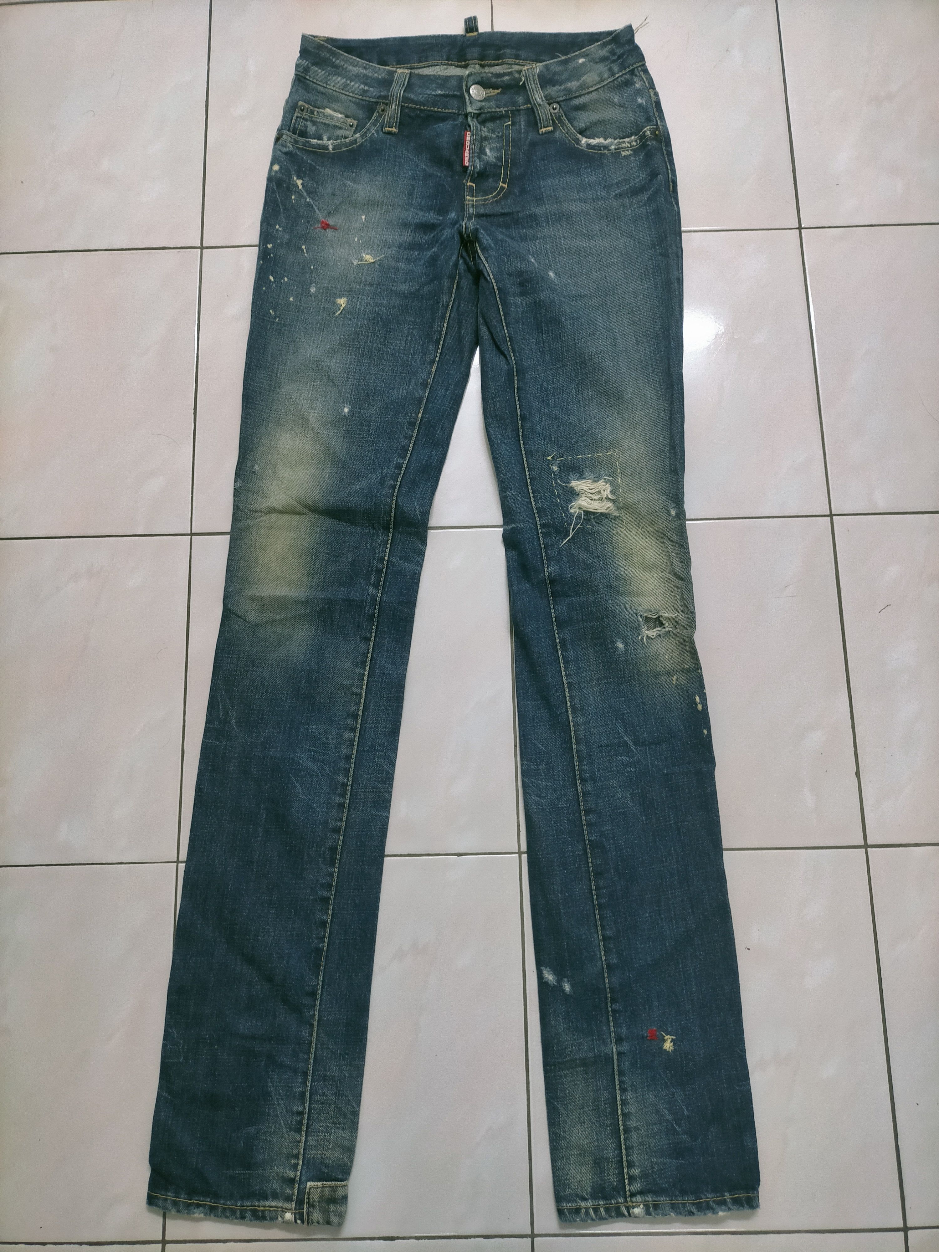 Dsquared2 🔥Dsquared Distressed Jeans Size 26" / US 2 / IT 38 - 1 Thumbnail