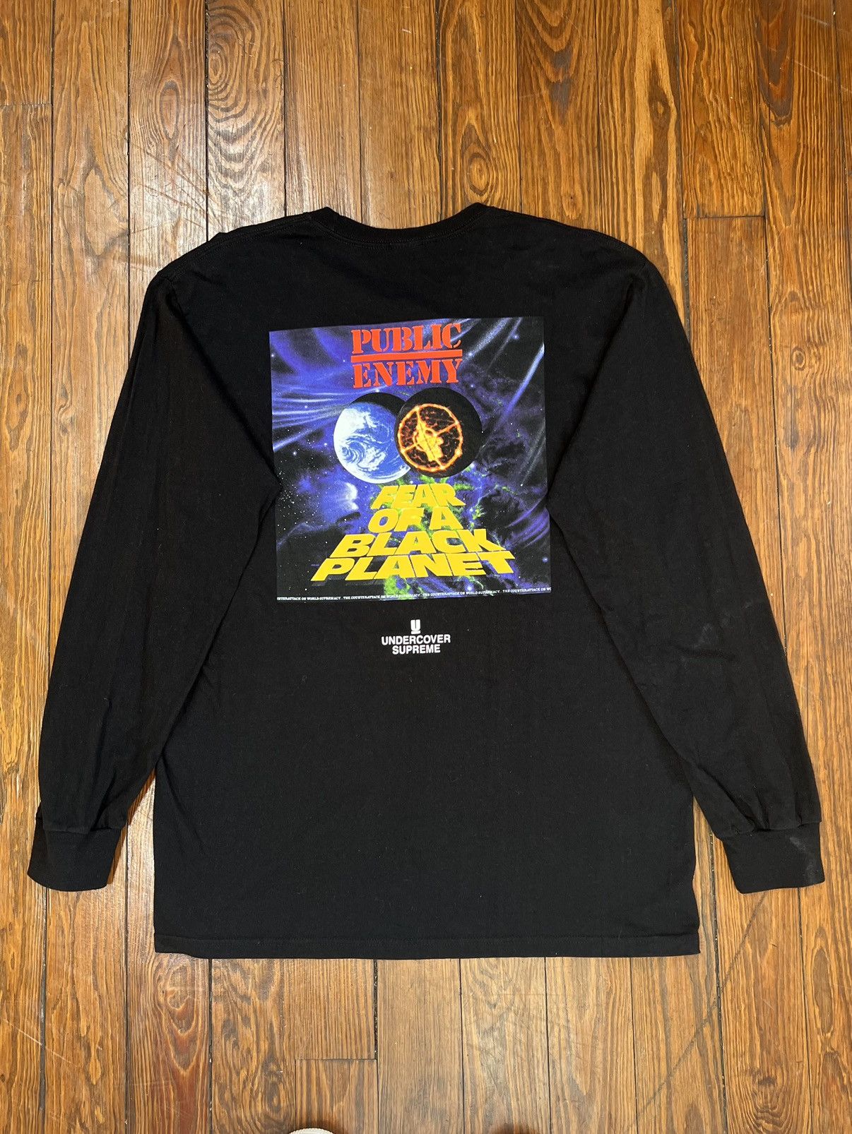 Supreme × Undercover Supreme Undercover Public Enemy Long Sleeve Shirt |  Grailed