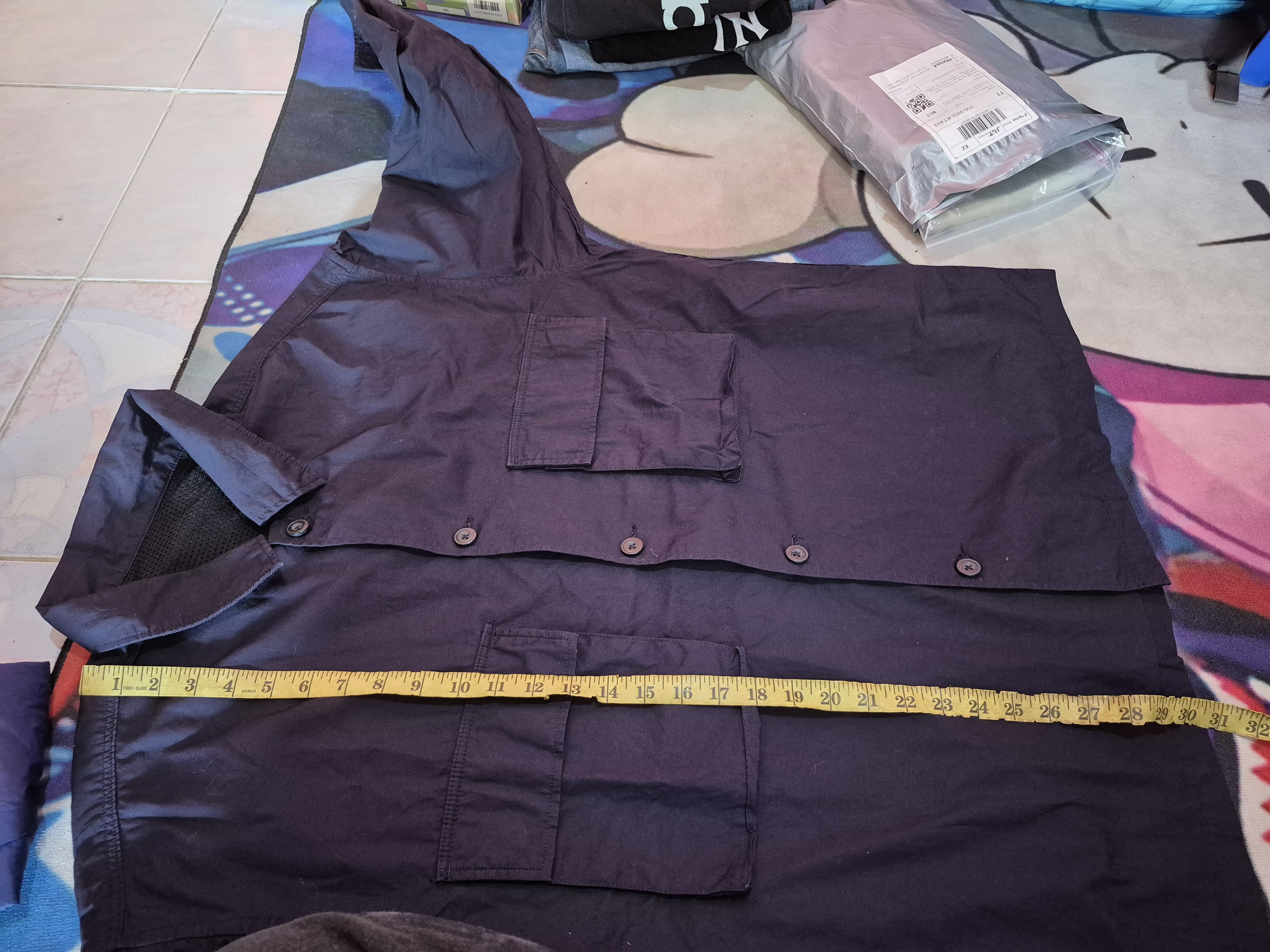 GU 🔥 GU Vintage Style Navy Workwear Utility Jacket Size US XL / EU 56 / 4 - 11 Thumbnail