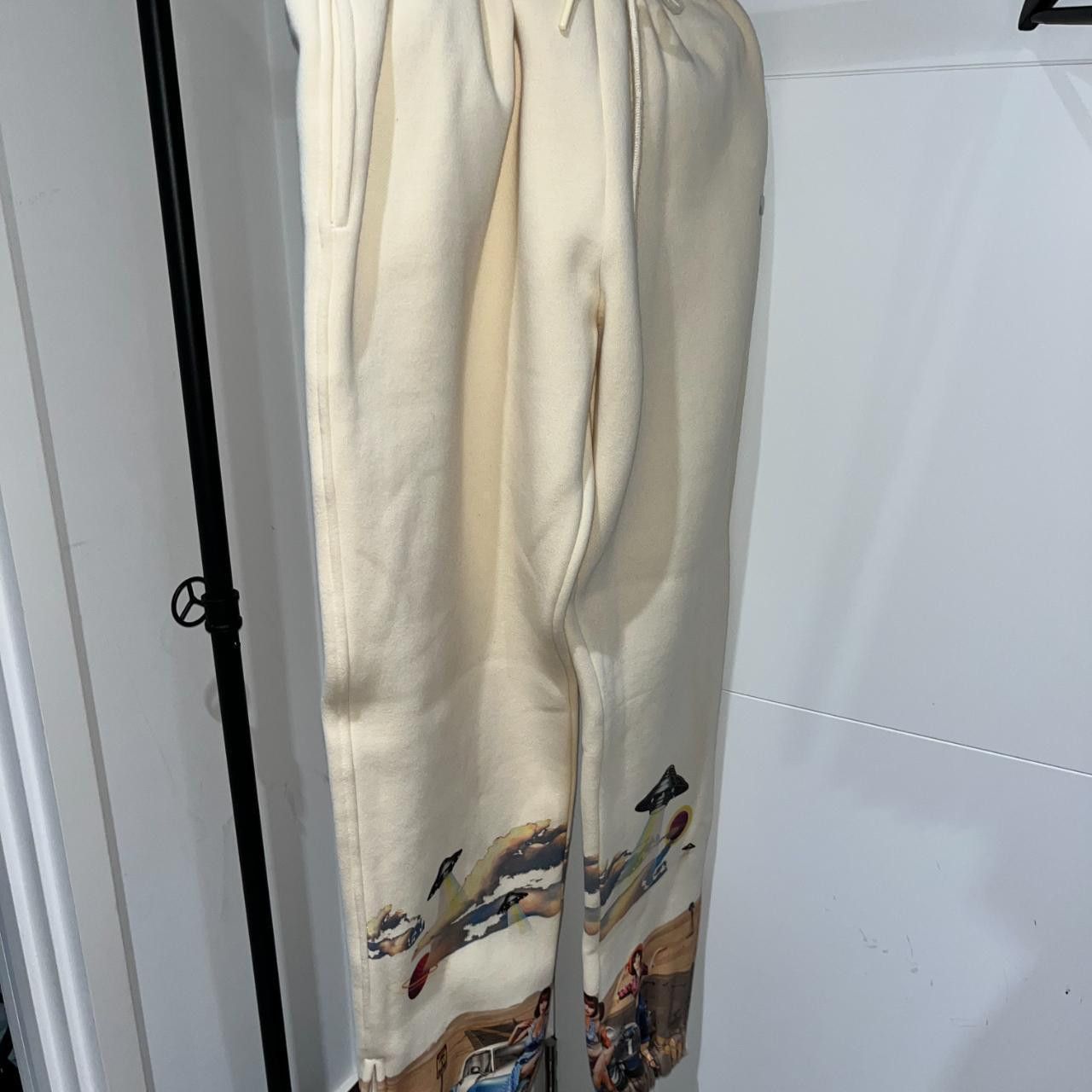 Other Saint Giovanni De La Mode Cream Sweatpants XL Size 34" / US 12 / IT 48 - 4 Thumbnail