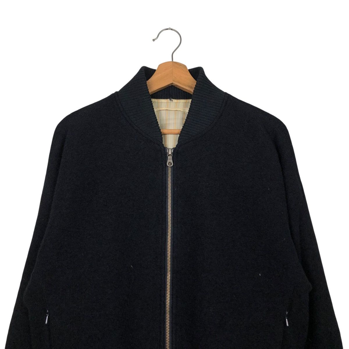 Japanese Brand 🔥VINTAGE WOOL BOMBER JACKET BOYCOTT ISSEY MIYAKE Size US M / EU 48-50 / 2 - 5 Thumbnail