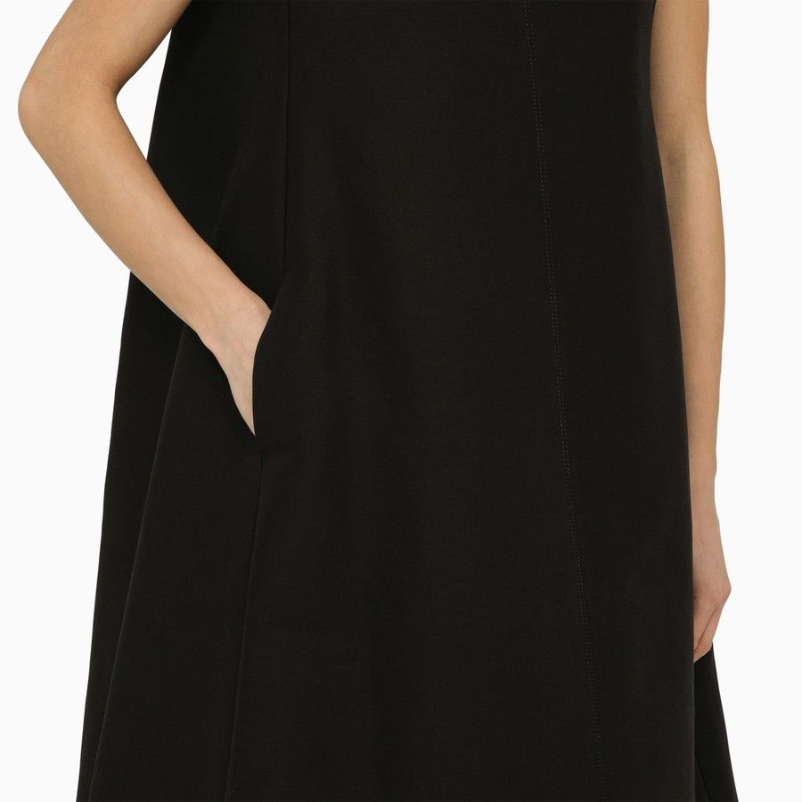 Marni o1d2blof0824 Cotton Dress in Black Size M / US 6-8 / IT 42-44 - 4 Thumbnail