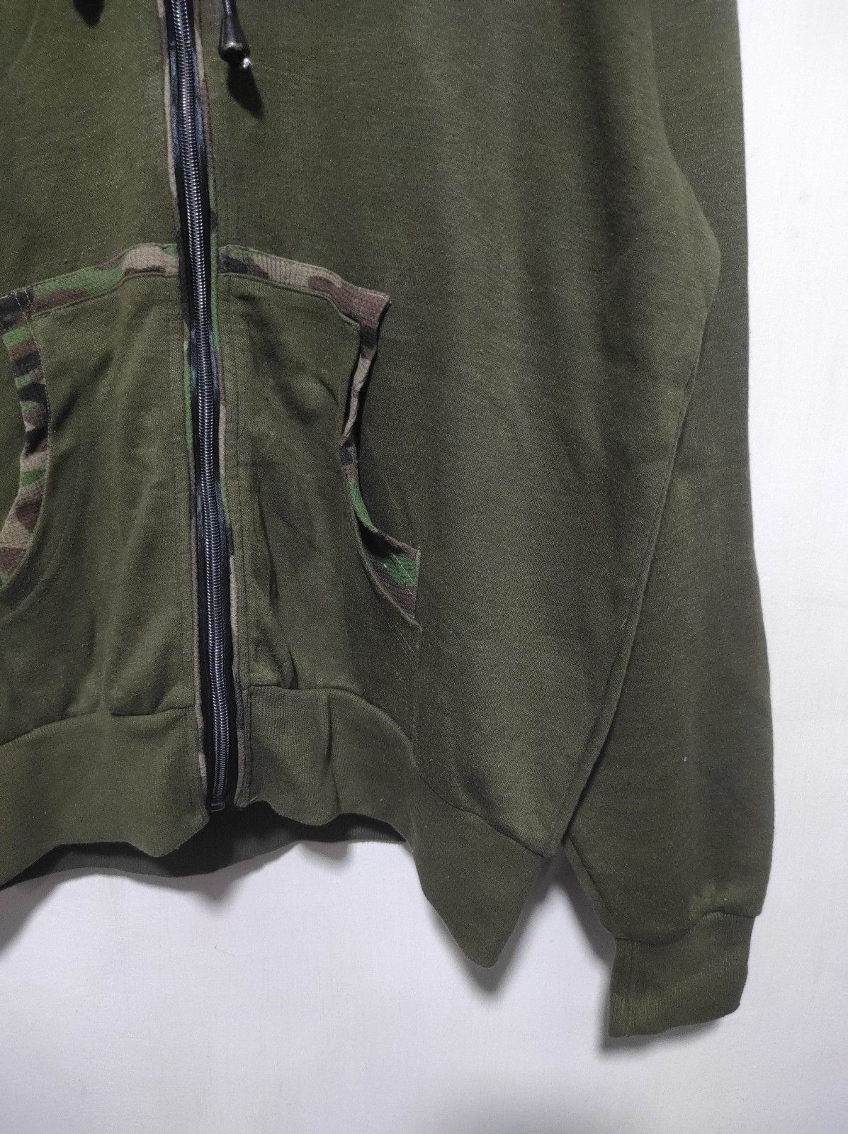 Japanese Brand Rimaster Camo zip fur hoodie ifsix LGB style Size US L / EU 52-54 / 3 - 5 Thumbnail