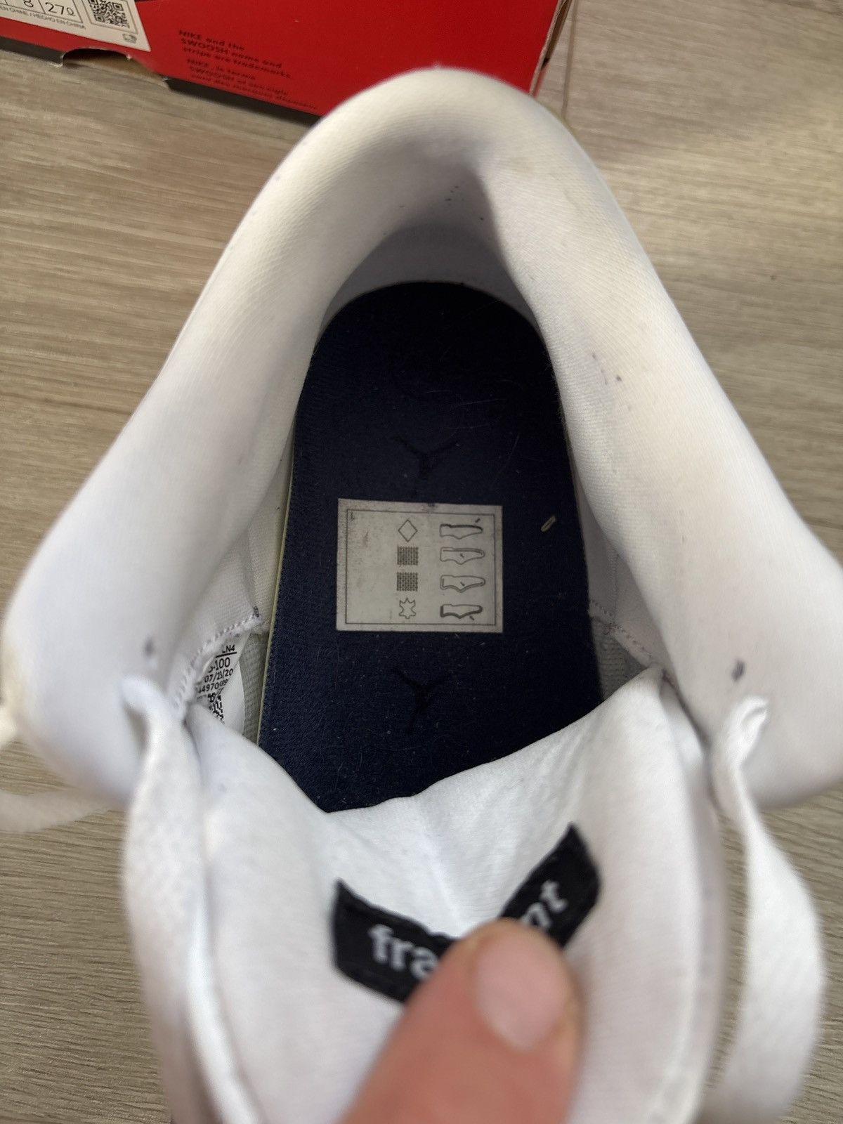 Jordan Brand Nike Air Jordan 3 Fragment design Size US 8.5 / EU 41-42 - 1 Thumbnail