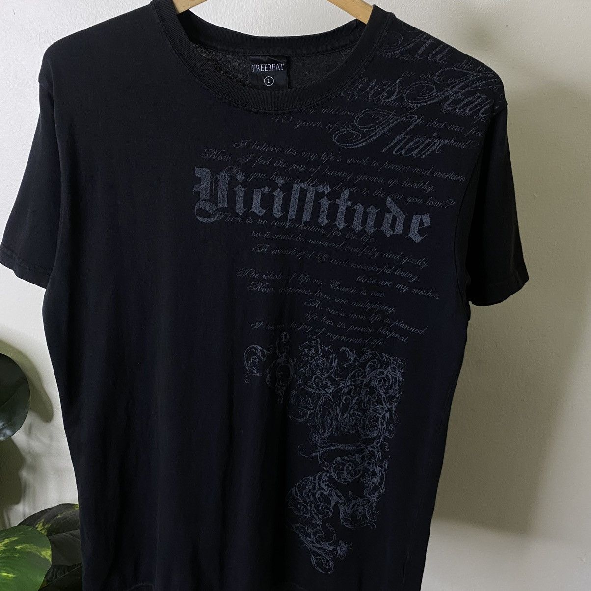 If Six Was Nine Free Beat Seditionaries Poem Cyber Gothic Punk Grunge Tshirt Size US M / EU 48-50 / 2 - 2 Thumbnail