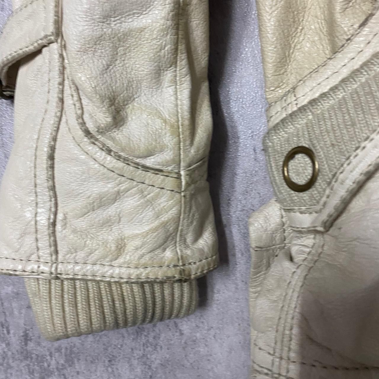 Other Cream Vero Moda jacket with zip up pockets and belt #jacket Size S / US 4 / IT 40 - 2 Thumbnail