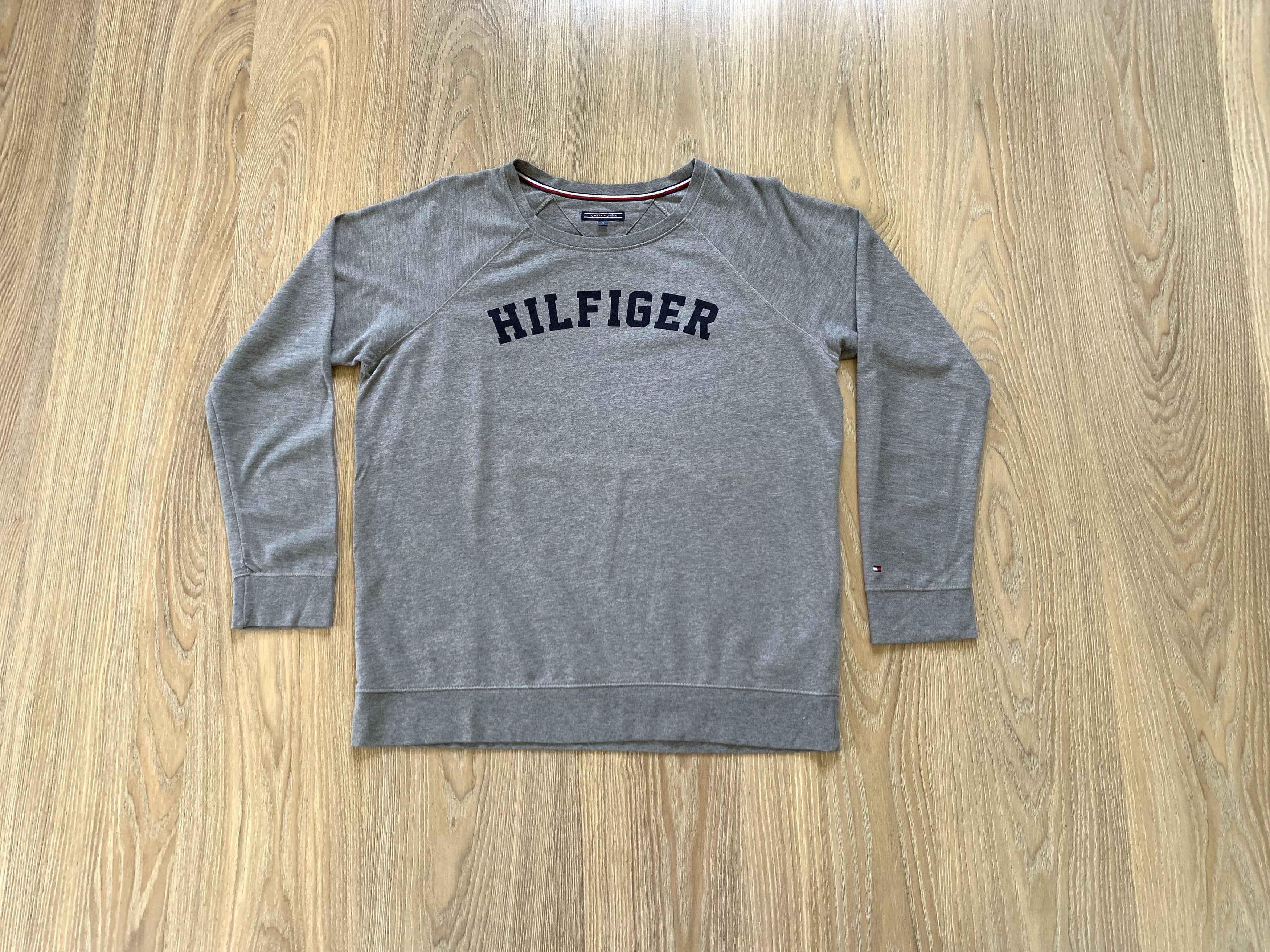 Designer × Tommy Hilfiger Tommy Hilfiger Grey Cotton Sweatshirt Size US M / EU 48-50 / 2 - 1 Thumbnail